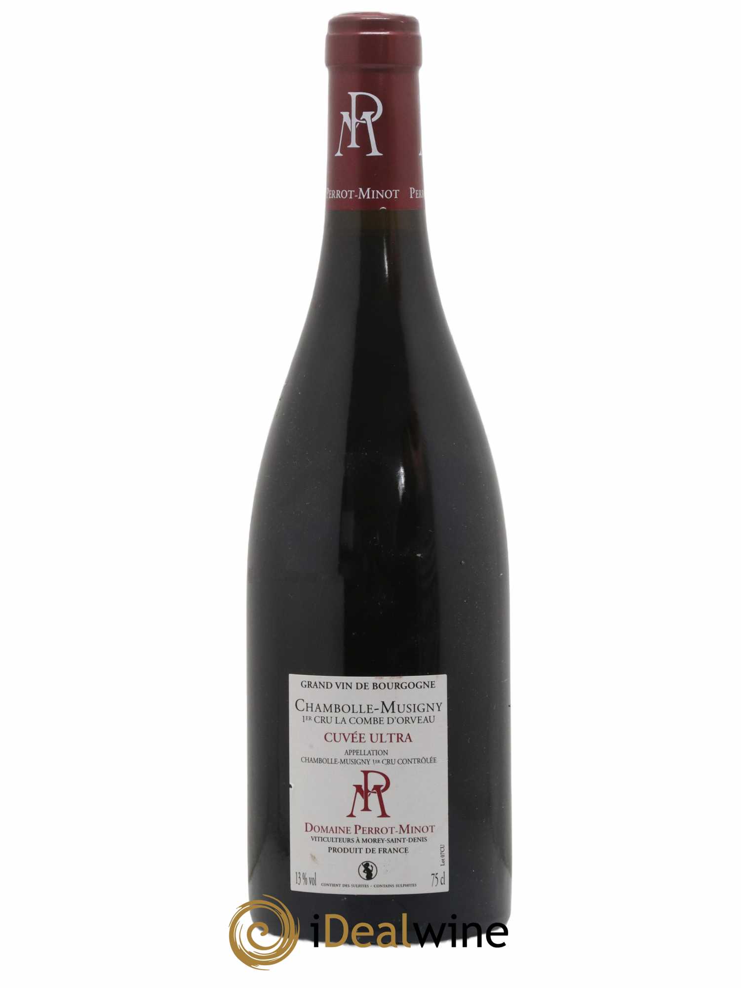 Chambolle-Musigny 1er Cru Combe d'Orveau Vielles Vignes Cuvée Ultra Perrot-Minot  (sans prix de réserve) 2018 - Lot de 1 bouteille - 1