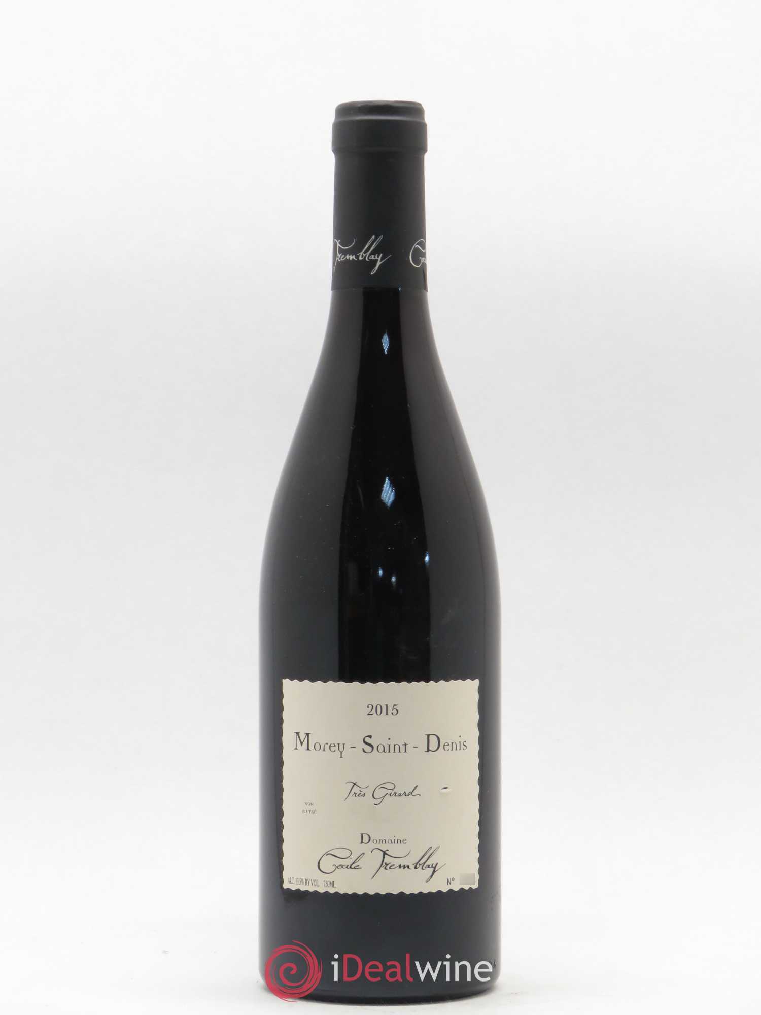 Morey-Saint-Denis Très Girard Cécile Tremblay 2015 - Lot de 1 bouteille - 0
