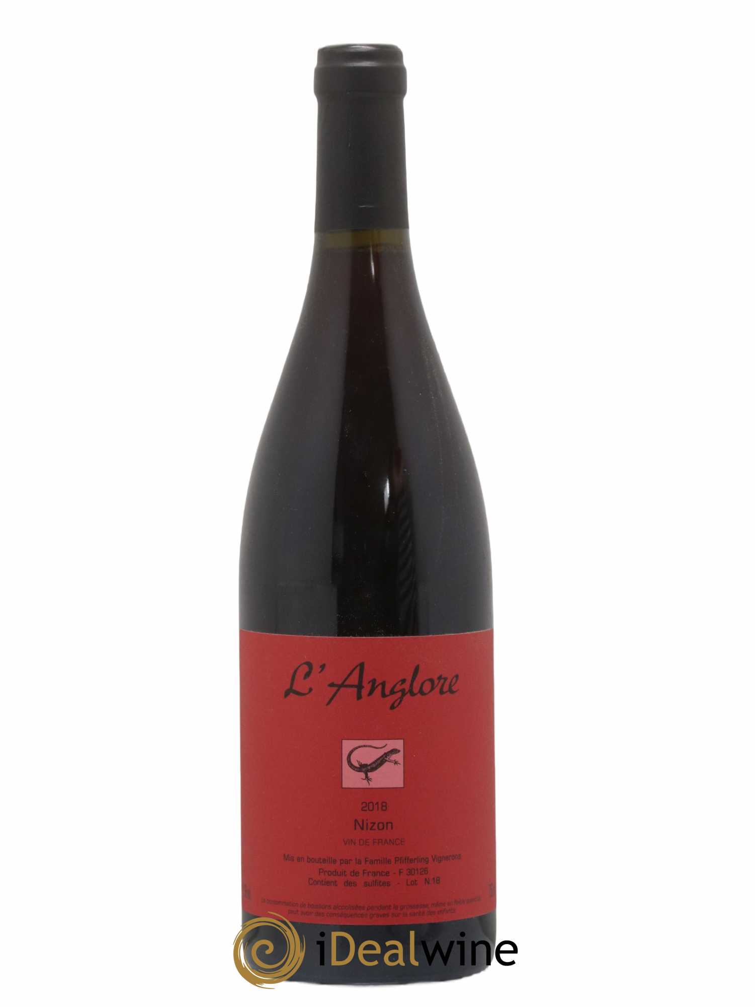 Vin de France Nizon L'Anglore (sans prix de réserve) 2018 - Lot de 1 bouteille - 0