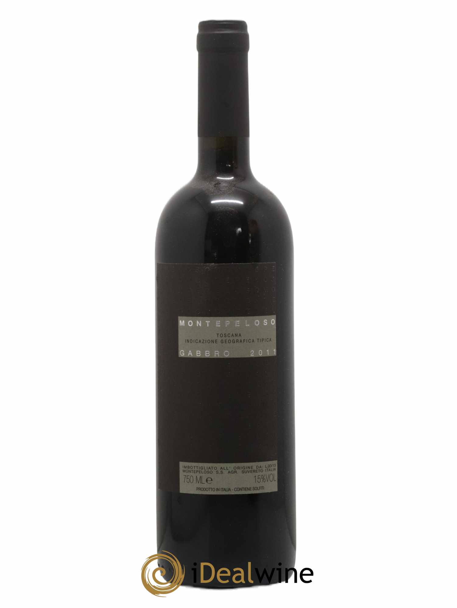Toscana IGT Gabbro Toscana Montepeloso (sans prix de réserve) 2011 - Posten von 1 Flasche - 0