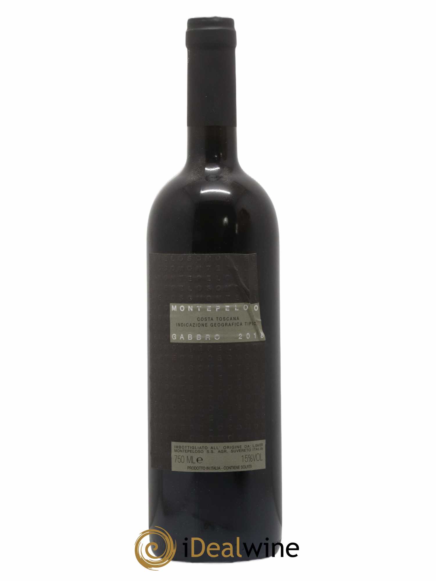 Toscana IGT Gabbro Toscana Montepeloso (sans prix de réserve) 2018 - Posten von 1 Flasche - 0