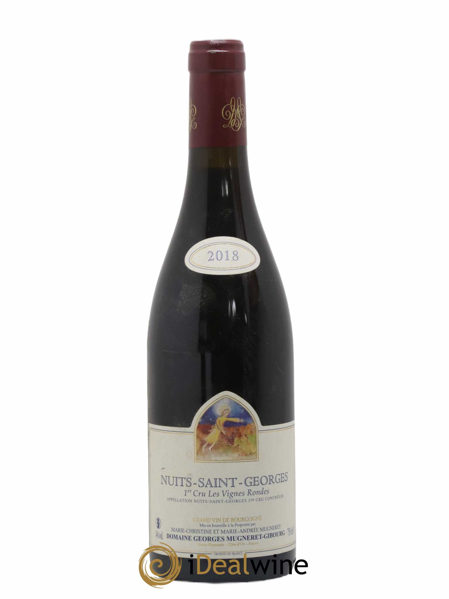 Nuits-Saint-Georges 1er Cru Les Vignes Rondes Mugneret-Gibourg (Domaine) 2018 - Lot de 1 bouteille - 0