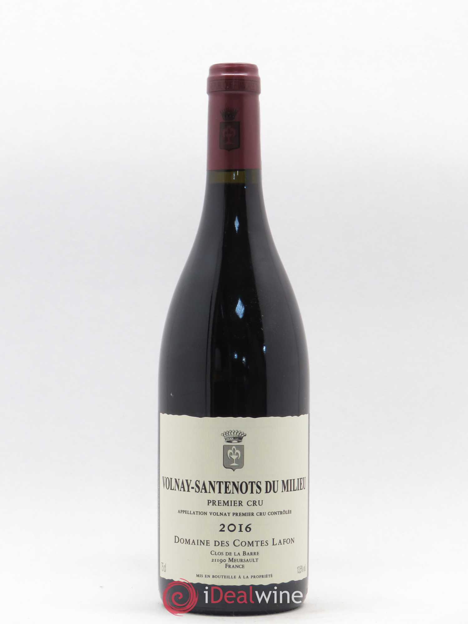 Volnay 1er Cru Santenots du Milieu Comtes Lafon (Domaine des) (sans prix de réserve) 2016 - Lot de 1 bouteille - 0