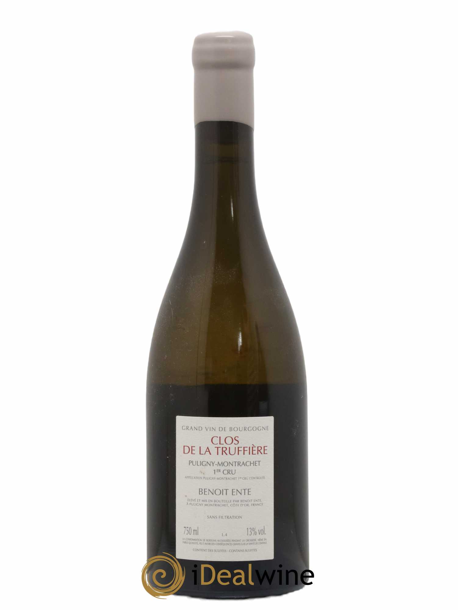 Puligny-Montrachet 1er Cru Clos de la Truffière Benoit Ente 2019 - Lot of 1 bottle - 1