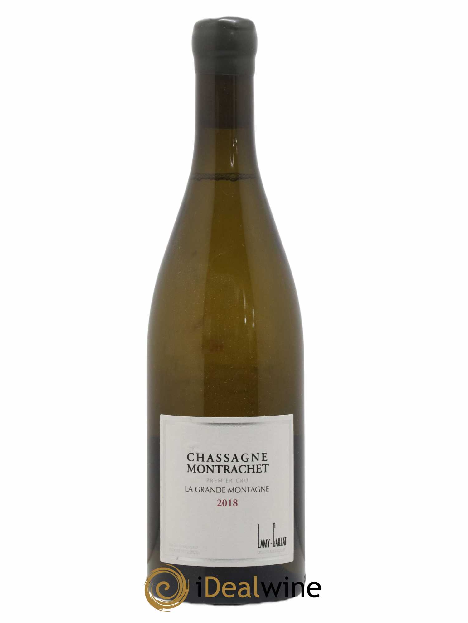 Chassagne-Montrachet 1er Cru La Grande Montagne Lamy-Caillat (Domaine) 2018 - Lot de 1 bouteille - 0
