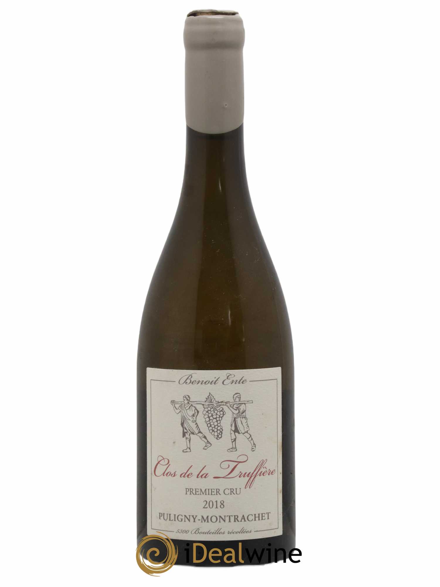 Puligny-Montrachet 1er Cru Clos de la Truffière Benoit Ente 2018 - Posten von 1 Flasche - 0