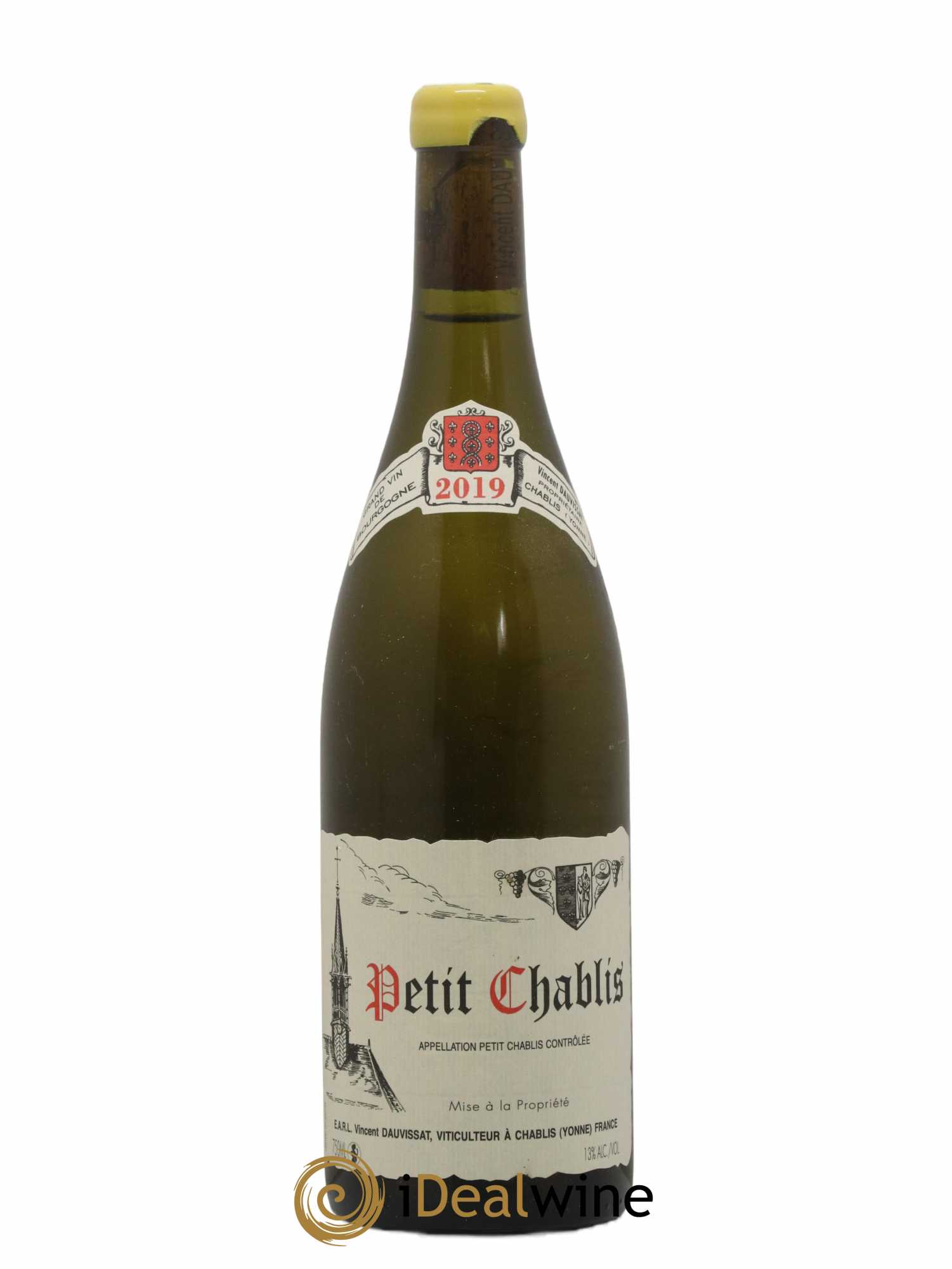 Petit Chablis Vincent Dauvissat (Domaine) 2019 - Lot de 1 bouteille - 0