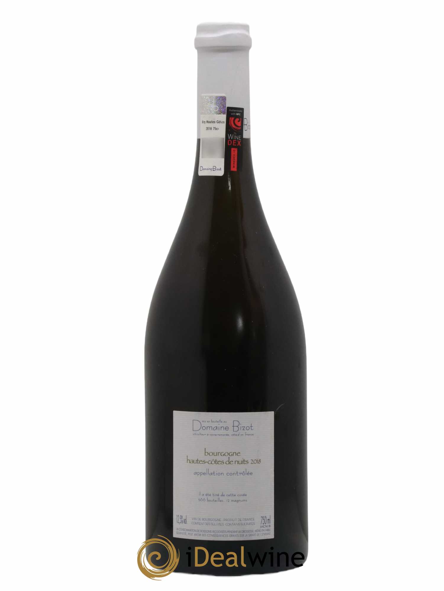 Hautes-Côtes de Nuits Bizot (Domaine) 2018 - Lot de 1 bouteille - 1