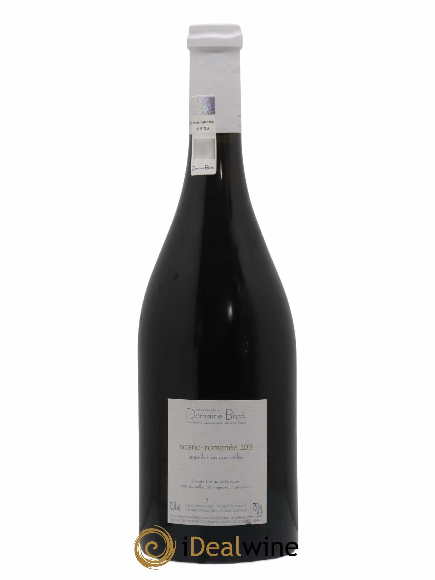 Vosne-Romanée Bizot (Domaine) 2018 - Lot of 1 bottle - 1