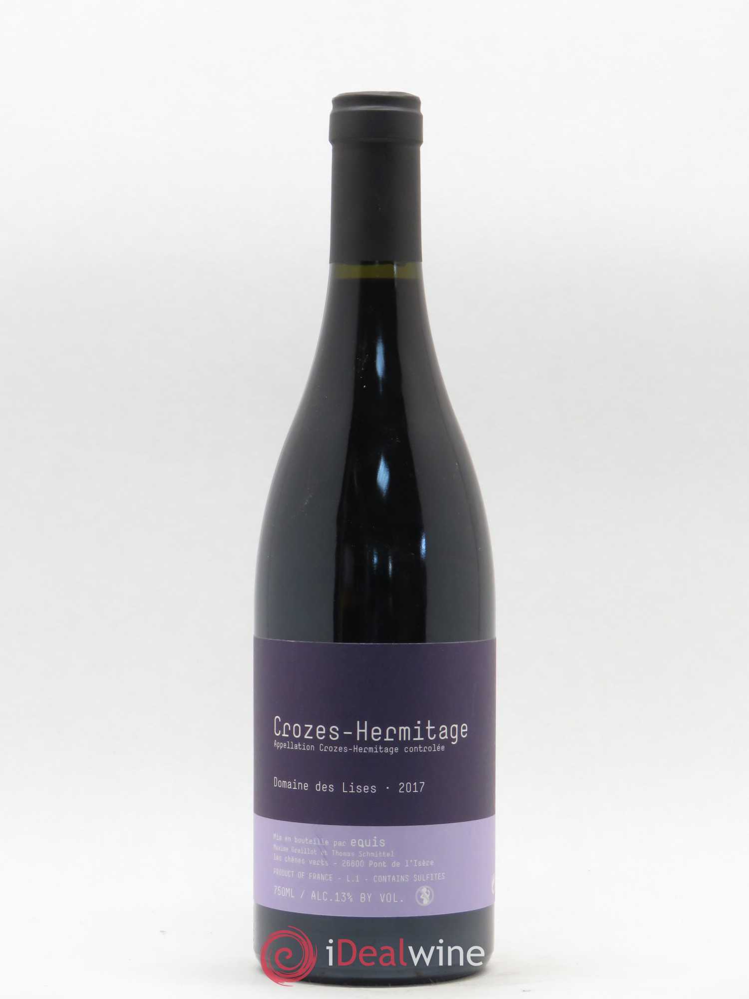 Crozes-Hermitage Lises (Domaine des) (sans prix de réserve) 2017 - Lot de 1 bouteille - 0
