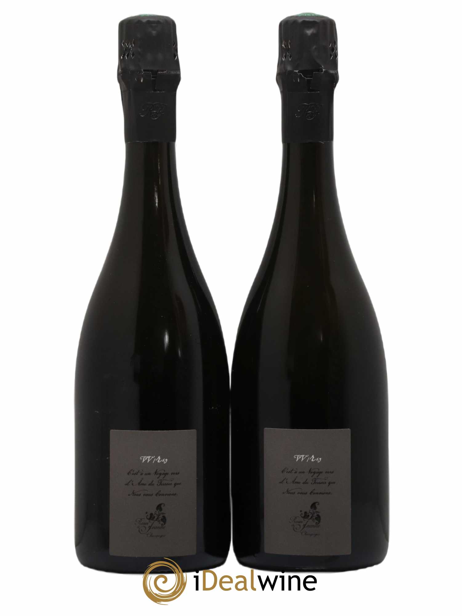 Roses de Jeanne Côte de Val Vilaine Blanc de Noirs Cédric Bouchard 2019 - Lot de 2 bouteilles - 0