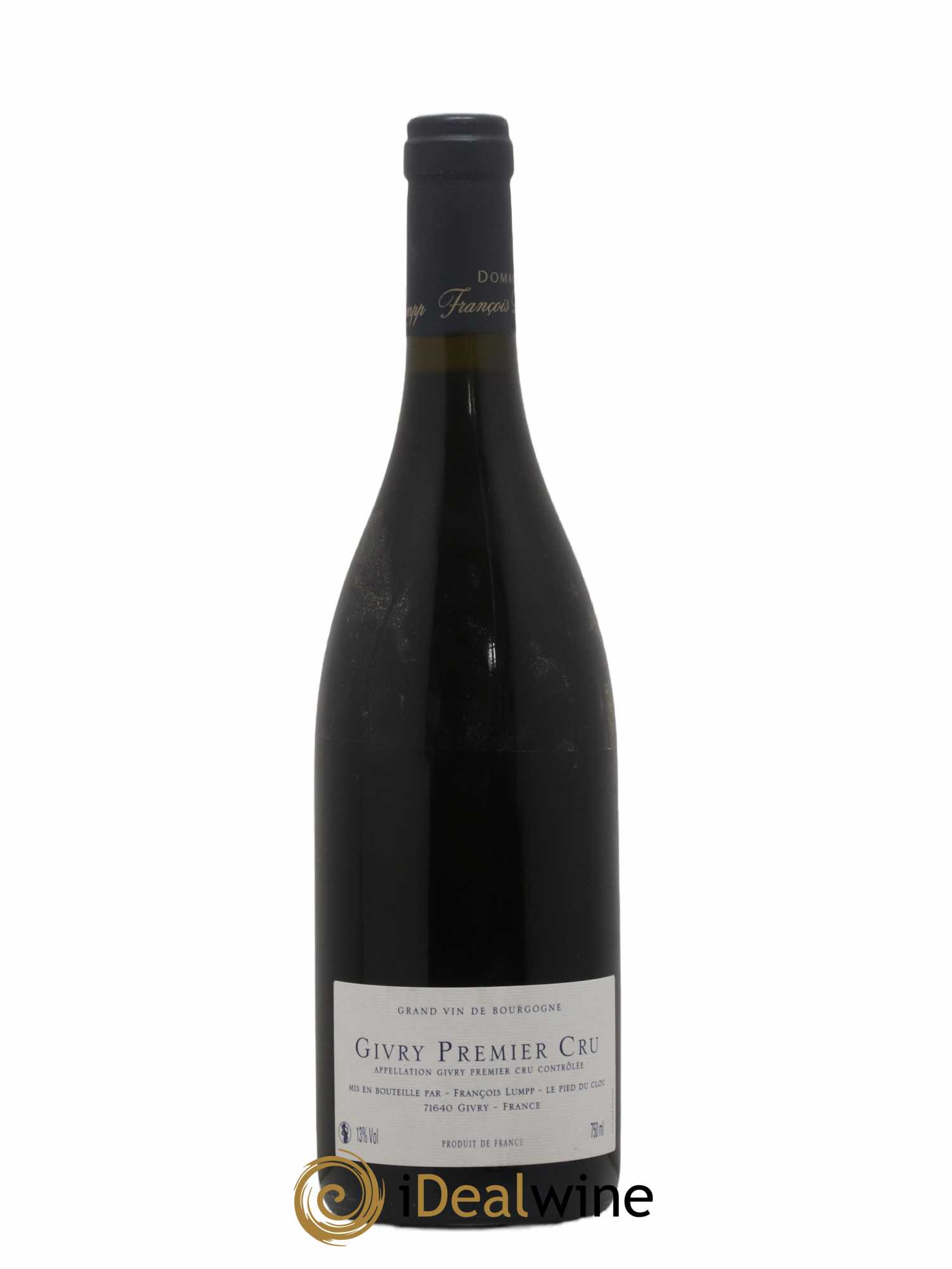 Givry 1er Cru Le Pied du Clou François Lumpp (Domaine) 2017 - Lot de 1 bouteille - 1