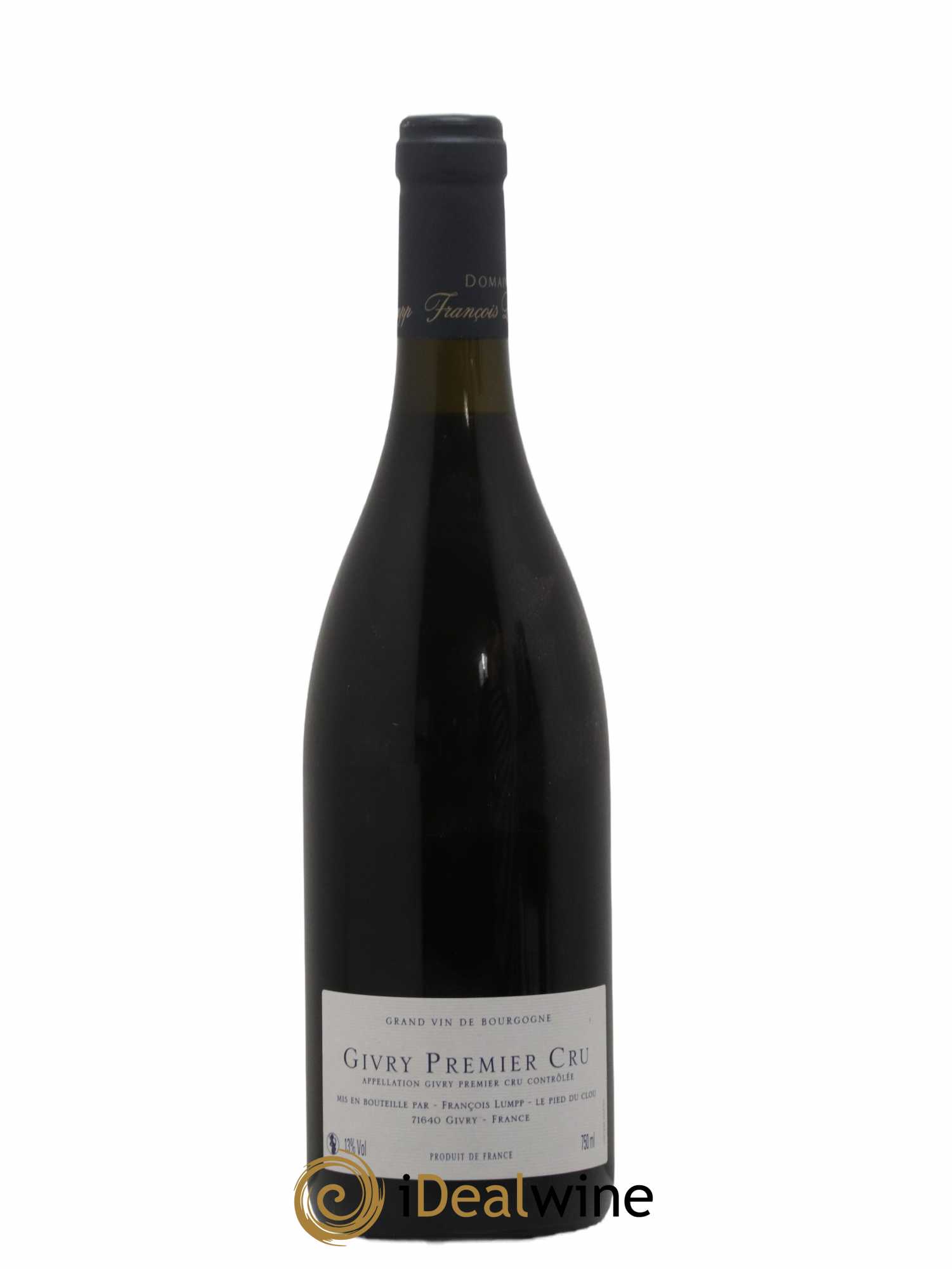 Givry 1er Cru Crausot François Lumpp (Domaine) (sans prix de réserve) 2017 - Lot de 1 bouteille - 1