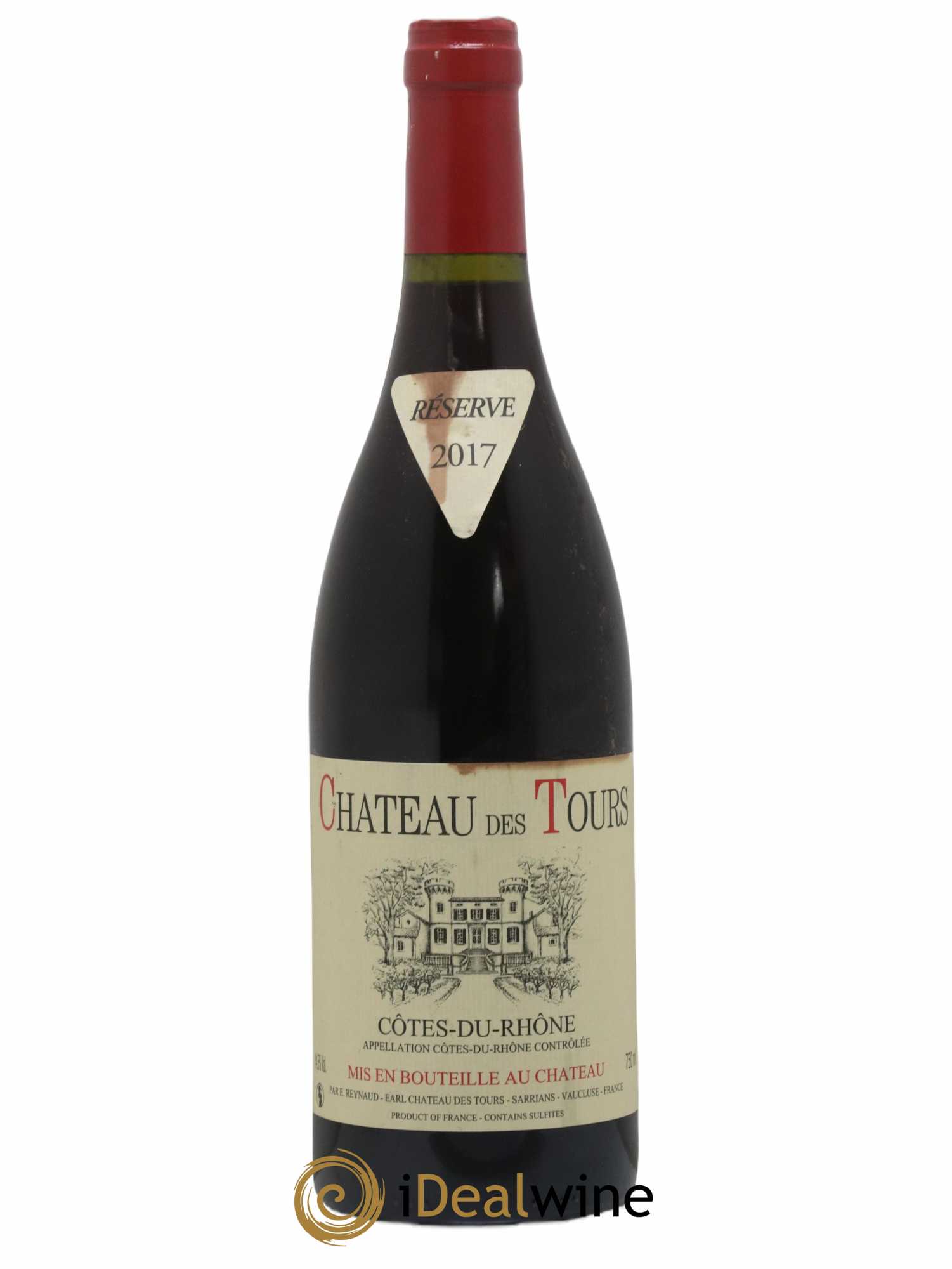 Côtes-du-Rhône Château des Tours Emmanuel Reynaud (sans prix de réserve) 2017 - Lot de 1 bouteille - 0