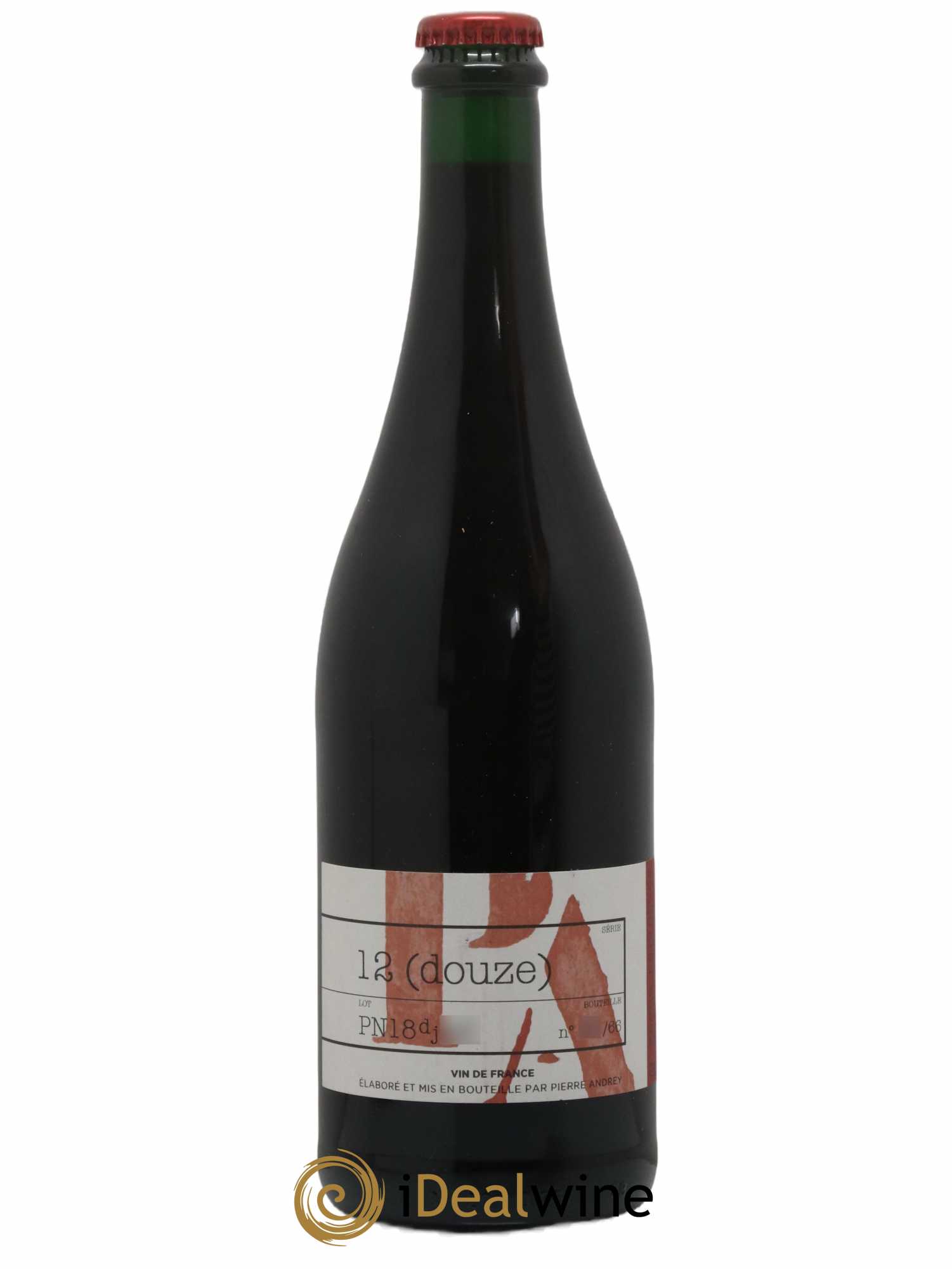 Vin de France PN 18DJ44 12 Pierre Andrey 2018 - Posten von 1 Flasche - 0