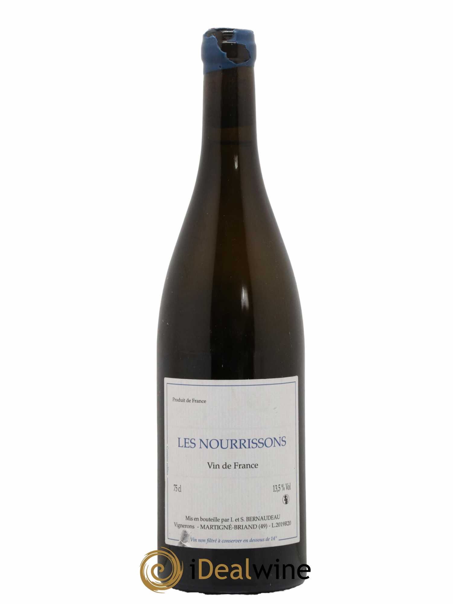 Vin de France Les Nourrissons Stéphane Bernaudeau 2019 - Lot de 1 bouteille - 0