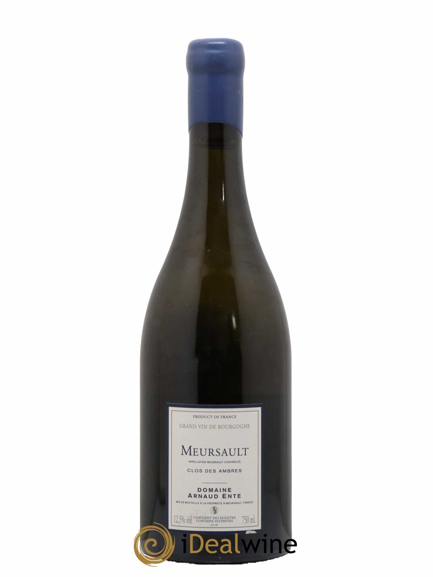 Meursault Clos des Ambres Arnaud Ente 2018 - Lot de 1 bouteille - 1