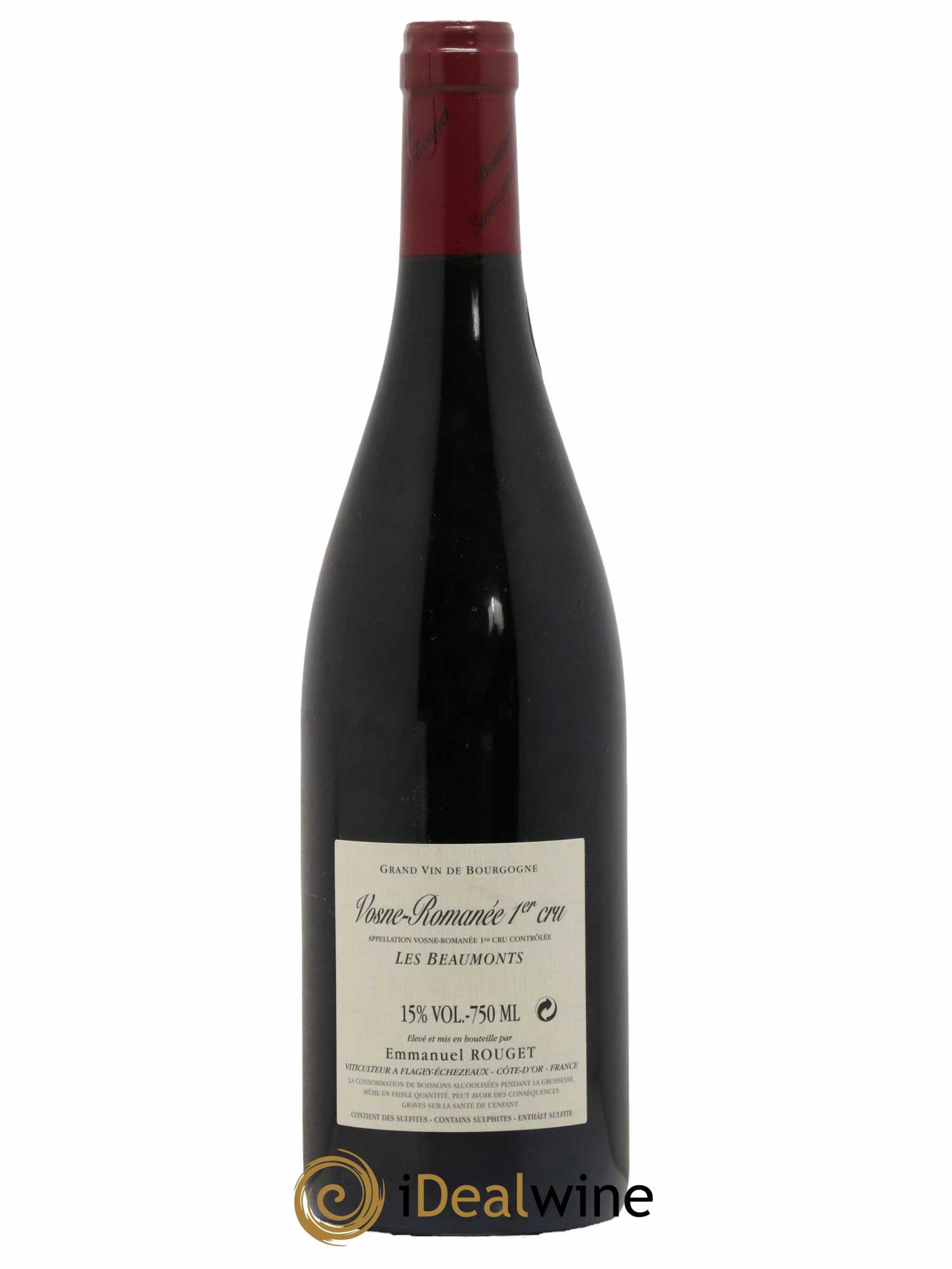 Vosne-Romanée 1er Cru Les Beaumonts Emmanuel Rouget 2019 - Lot de 1 bouteille - 1