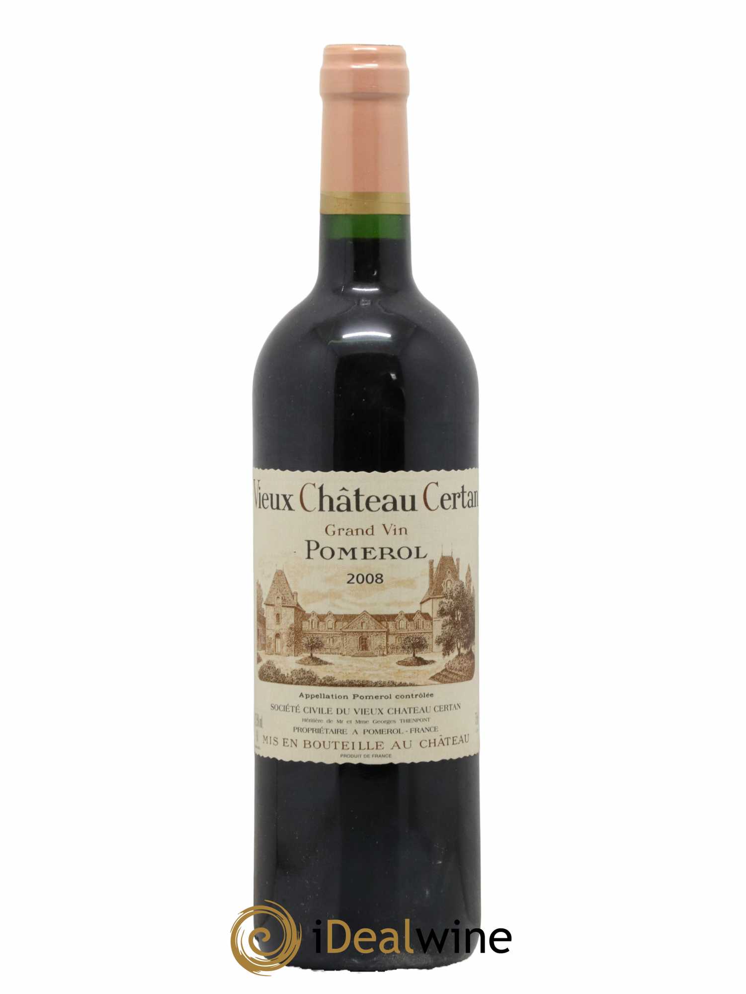 Vieux Château Certan 2008 - Lot de 1 bouteille - 0
