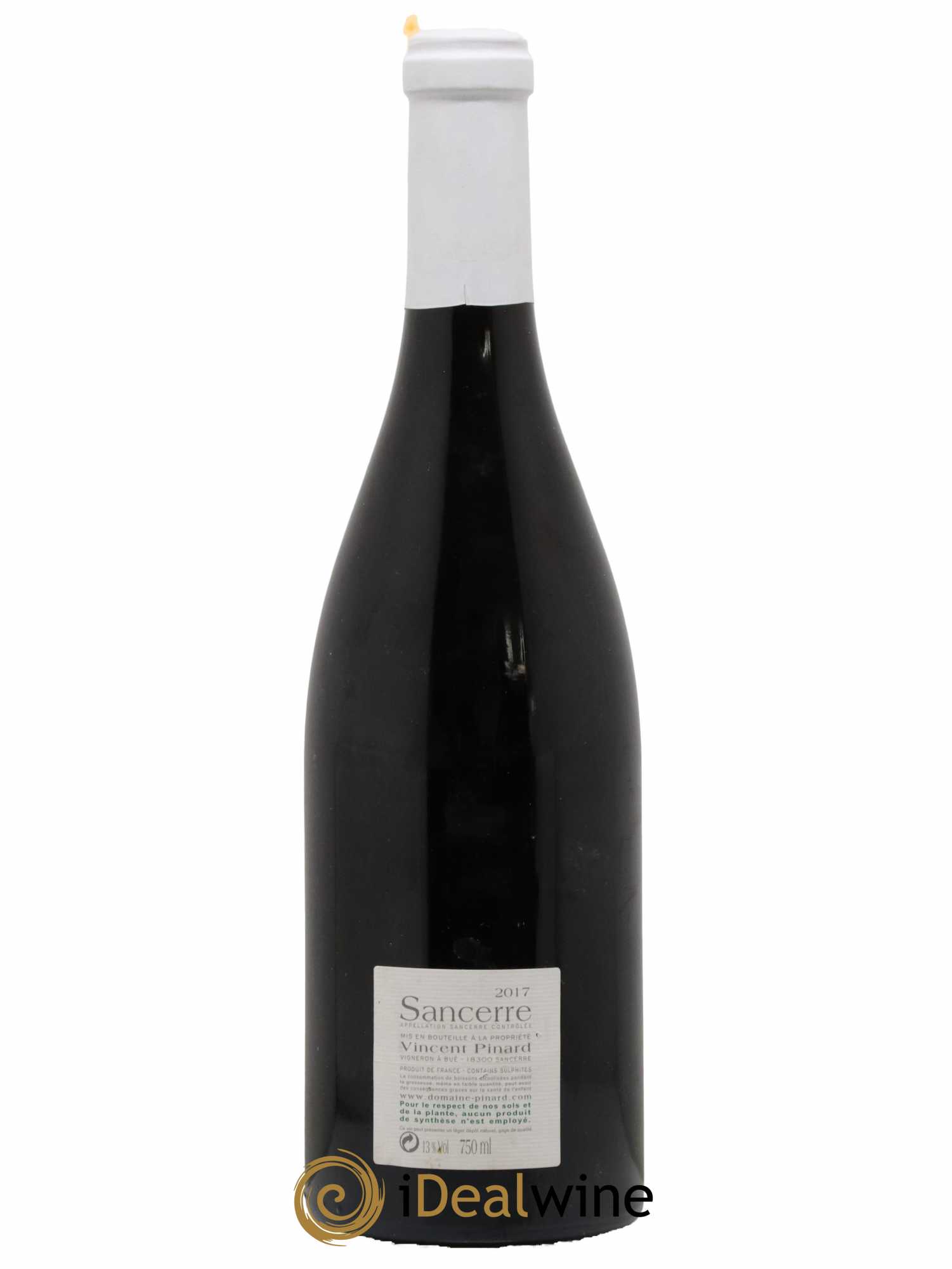 Sancerre Vendanges Entières Vincent Pinard 2017 - Lot de 1 bouteille - 1