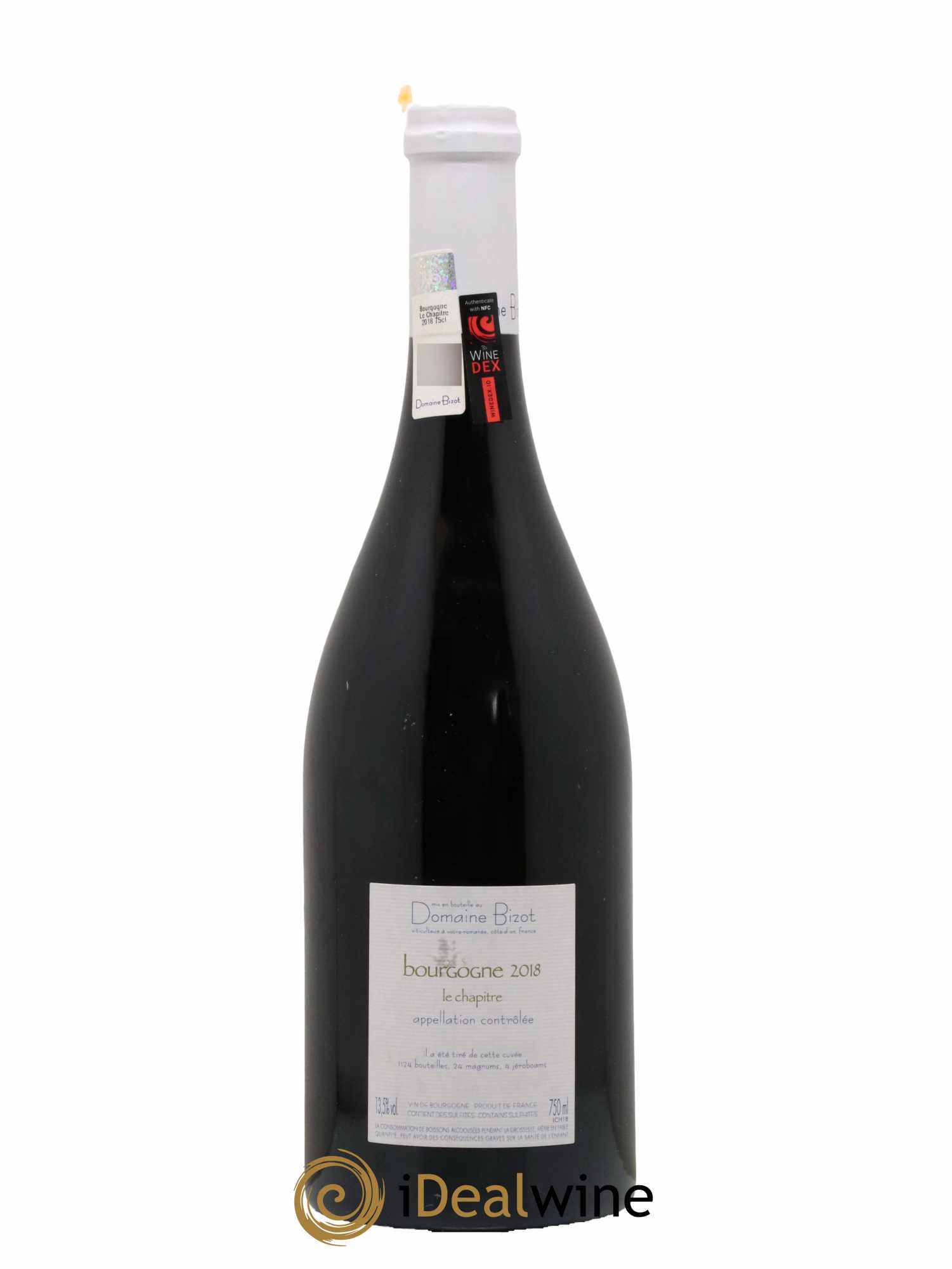 Bourgogne Le Chapitre Bizot (Domaine) 2018 - Lot de 1 bouteille - 1