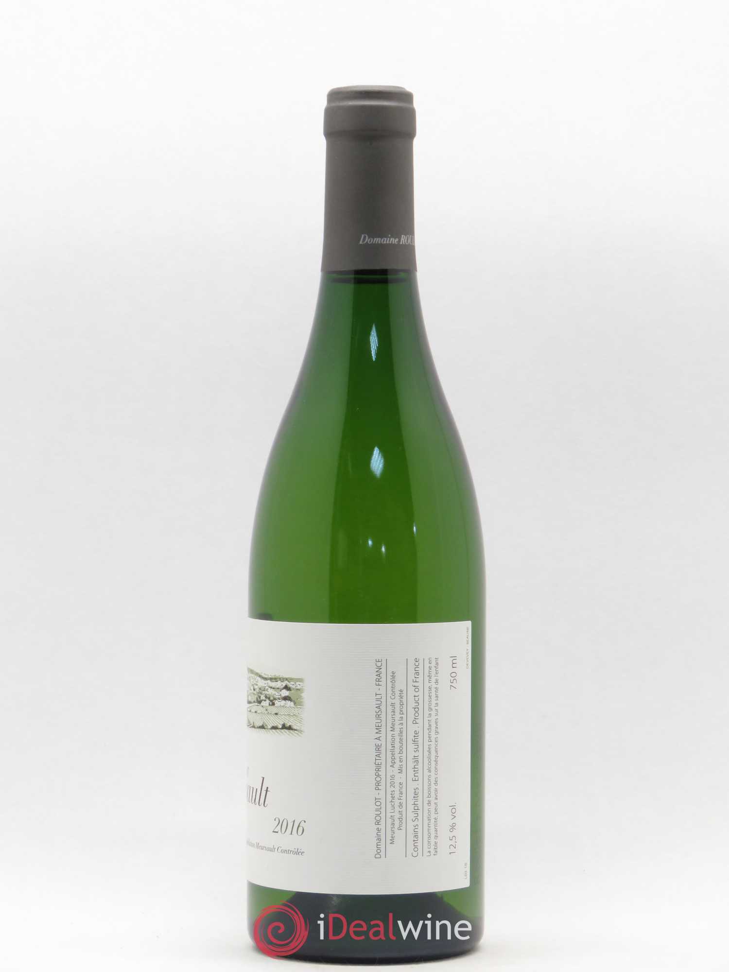 Meursault Luchets Roulot (Domaine) 2016 - Lot de 1 bouteille - 1
