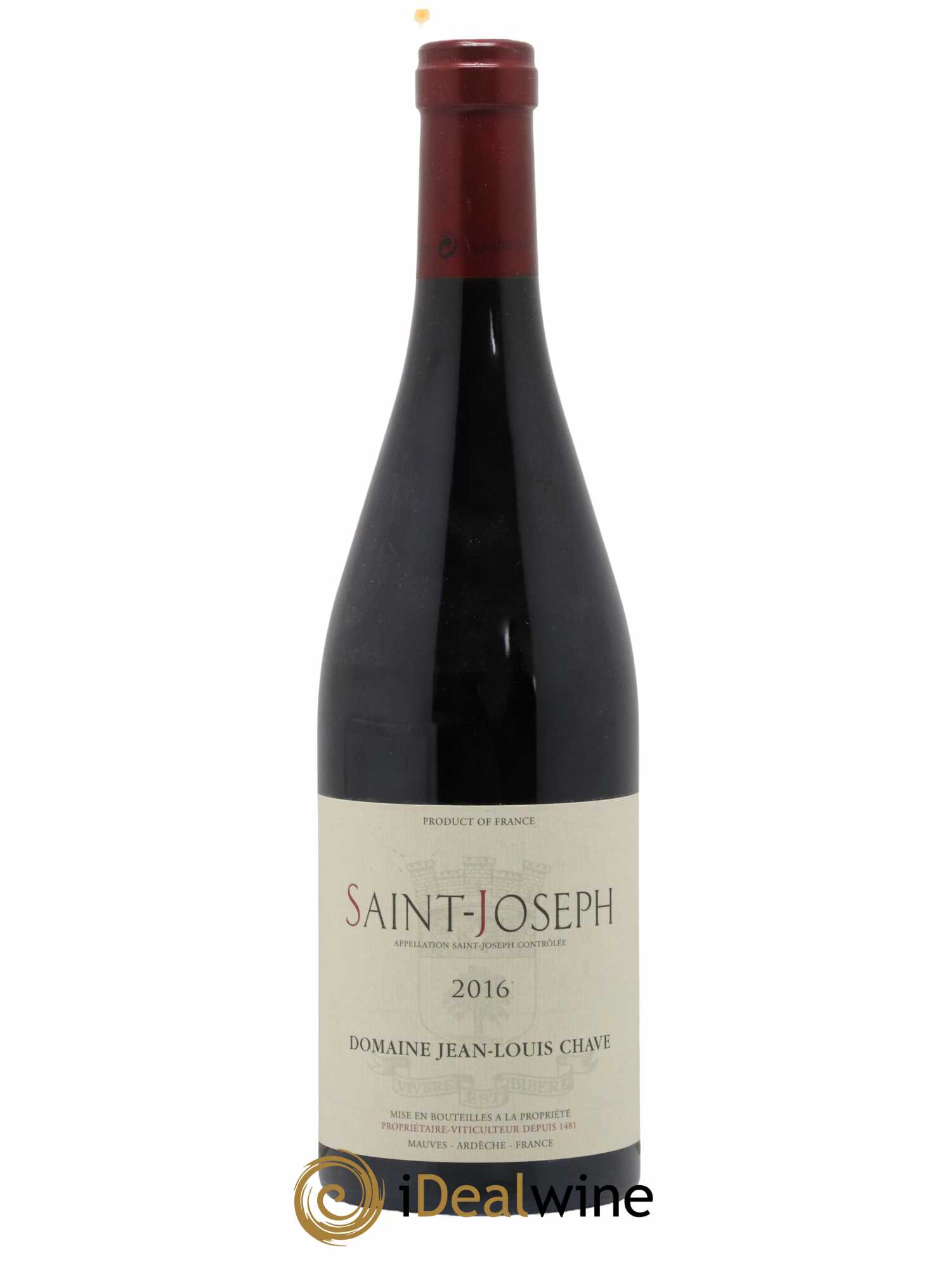 Saint-Joseph Jean-Louis Chave 2016 - Lot de 1 bouteille - 0