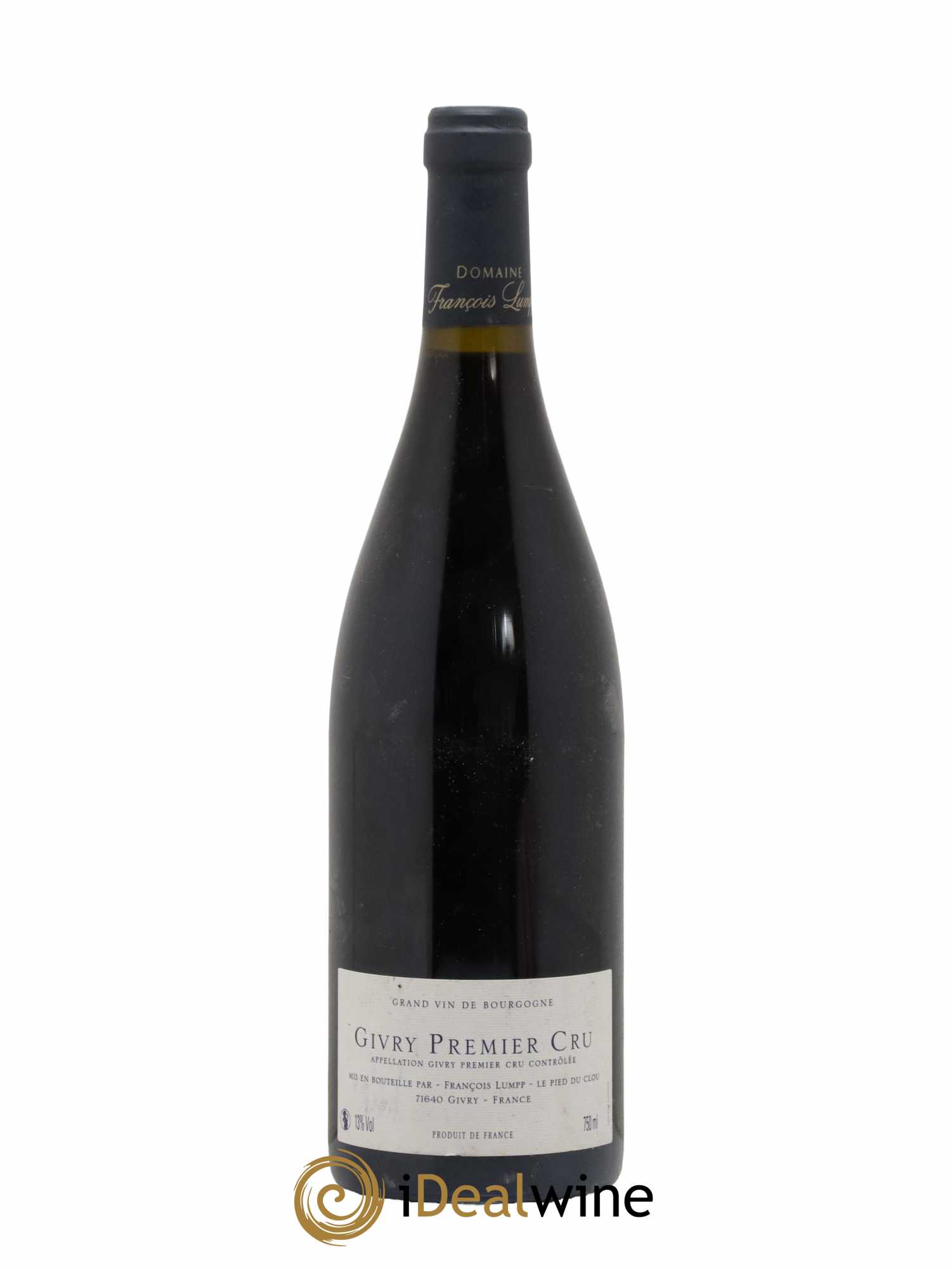 Givry 1er Cru A Vigne Rouge François Lumpp (Domaine) 2016 - Lot de 1 bouteille - 1