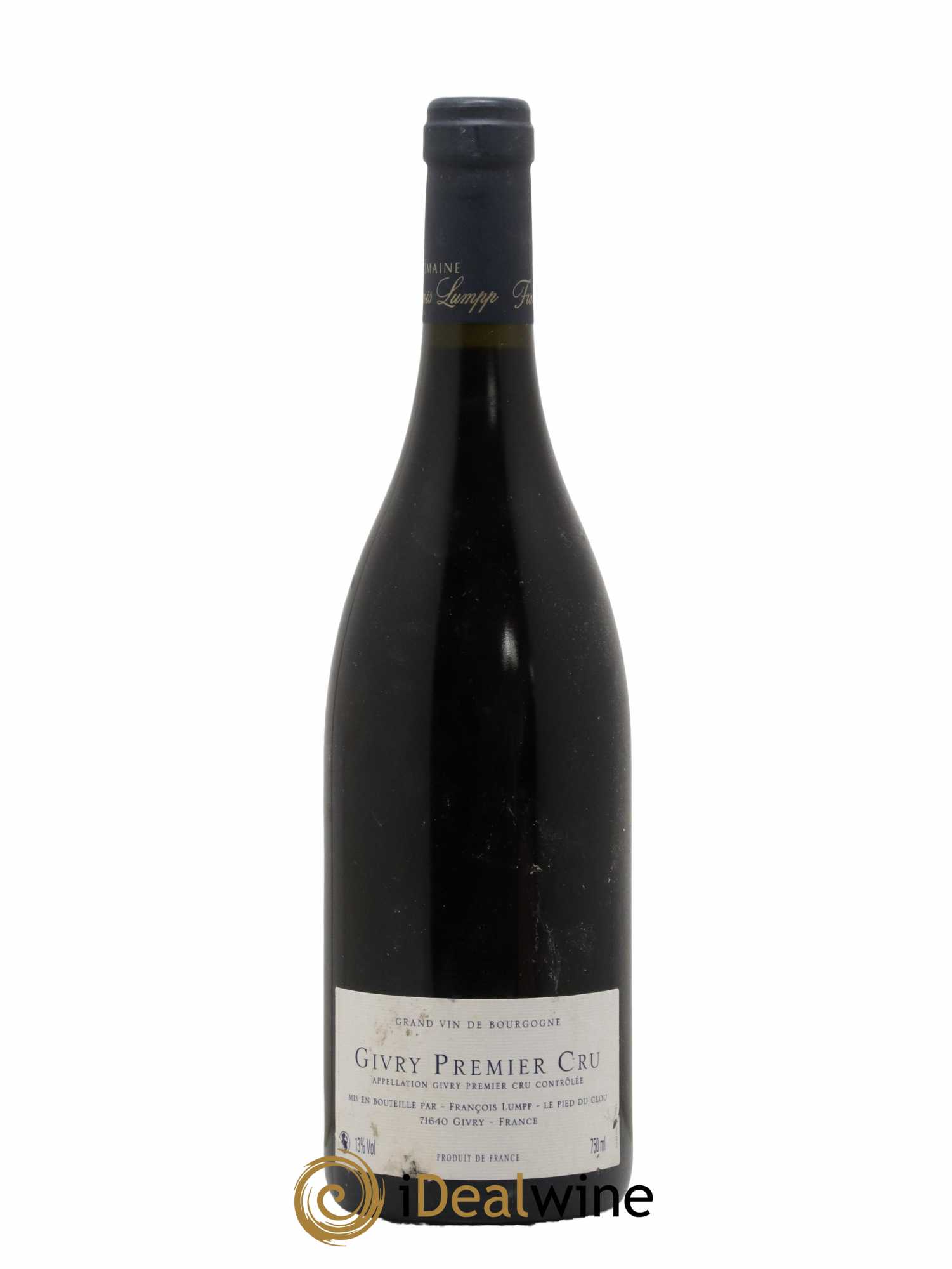 Givry 1er Cru A Vigne Rouge François Lumpp (Domaine) 2017 - Lot de 1 bouteille - 1