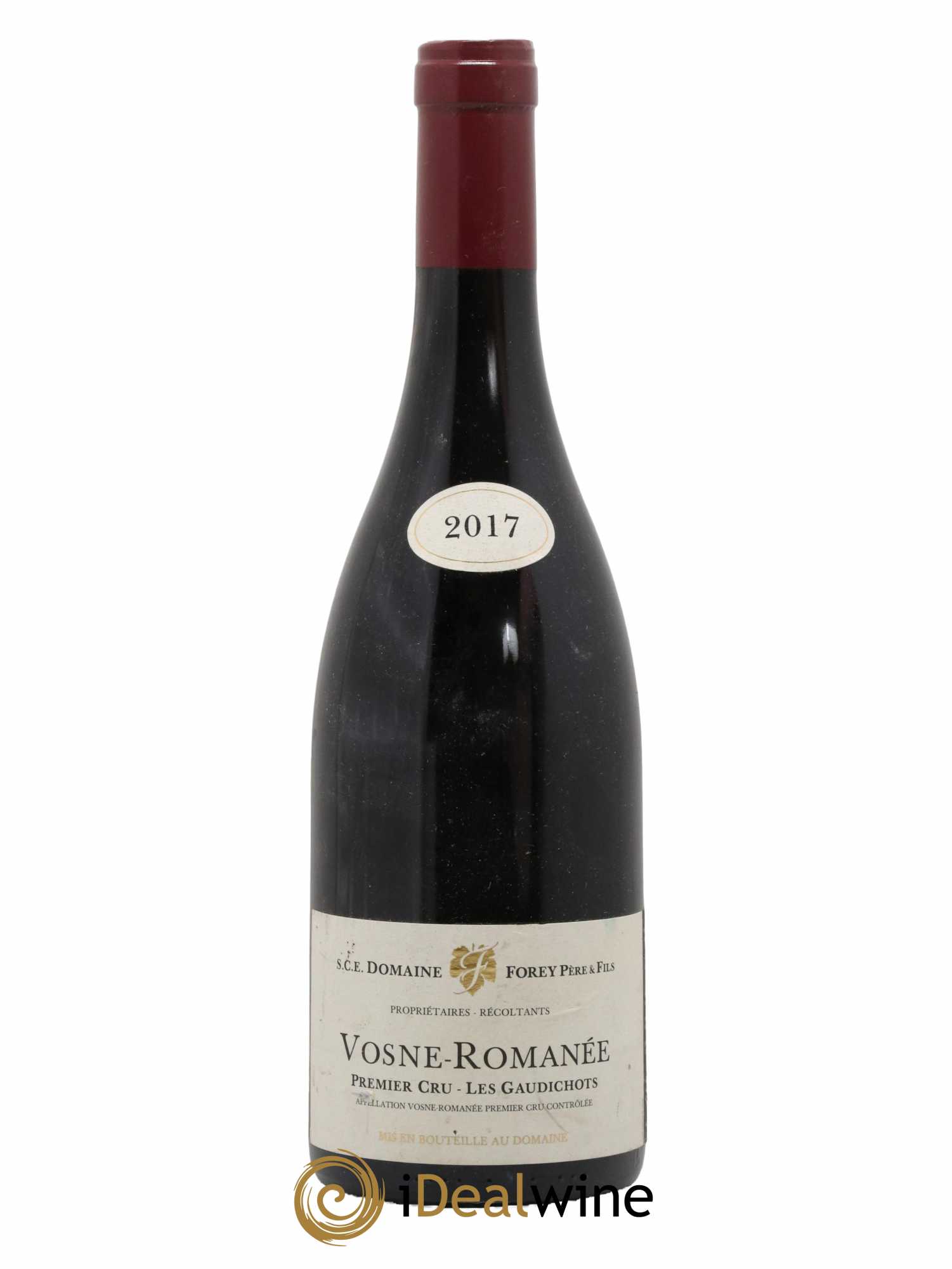 Vosne-Romanée 1er Cru Les Gaudichots Forey Père et Fils (Domaine) 2017 - Lot de 1 bouteille - 0