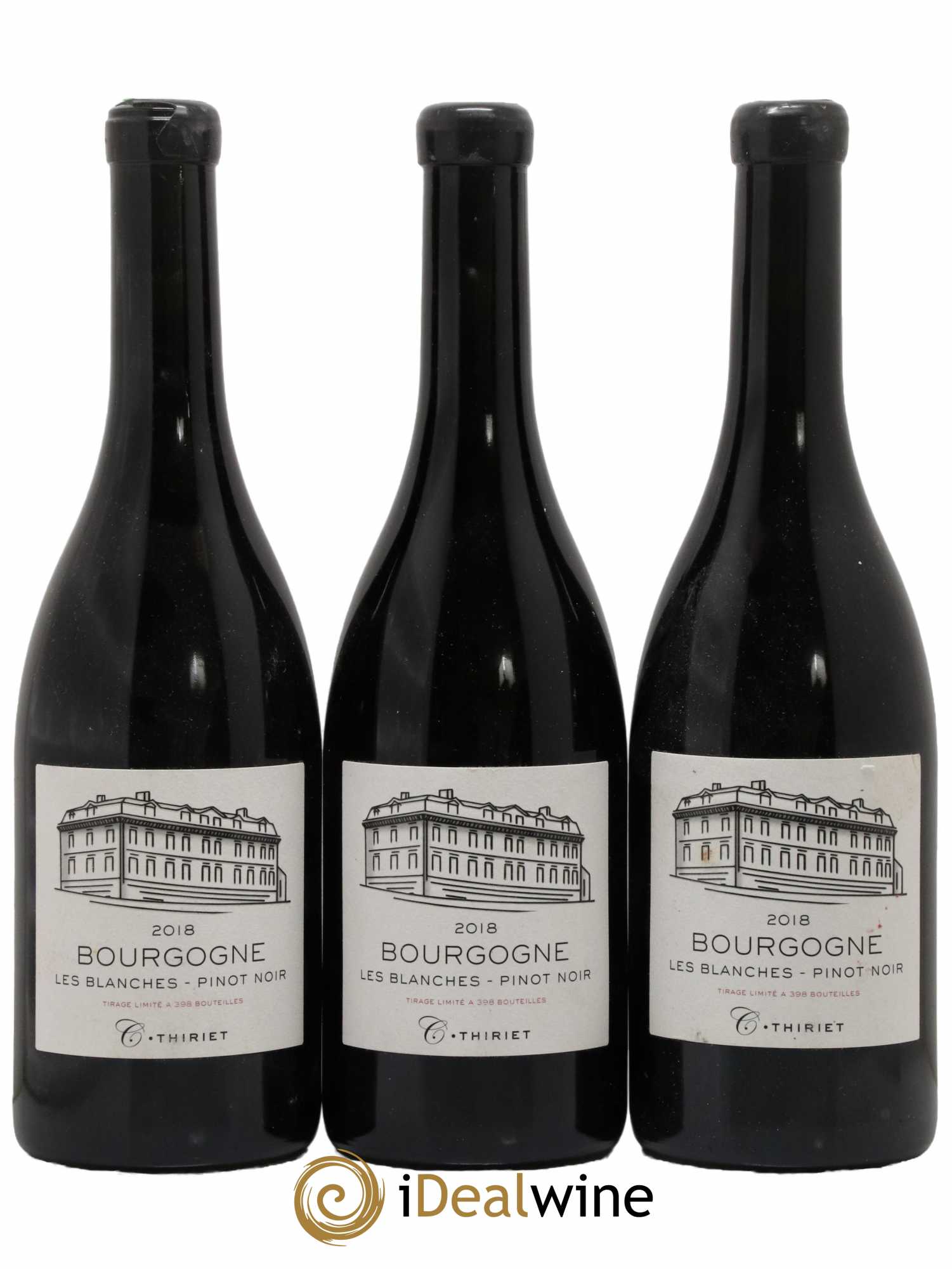 Bourgogne Les Blanches Maison Thiriet 2018 - Lot de 3 bouteilles - 0