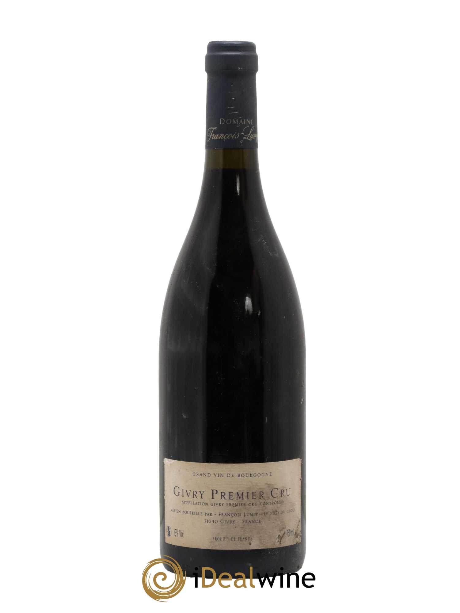 Givry 1er Cru Clos Jus François Lumpp (Domaine) 2017 - Lot de 1 bouteille - 1
