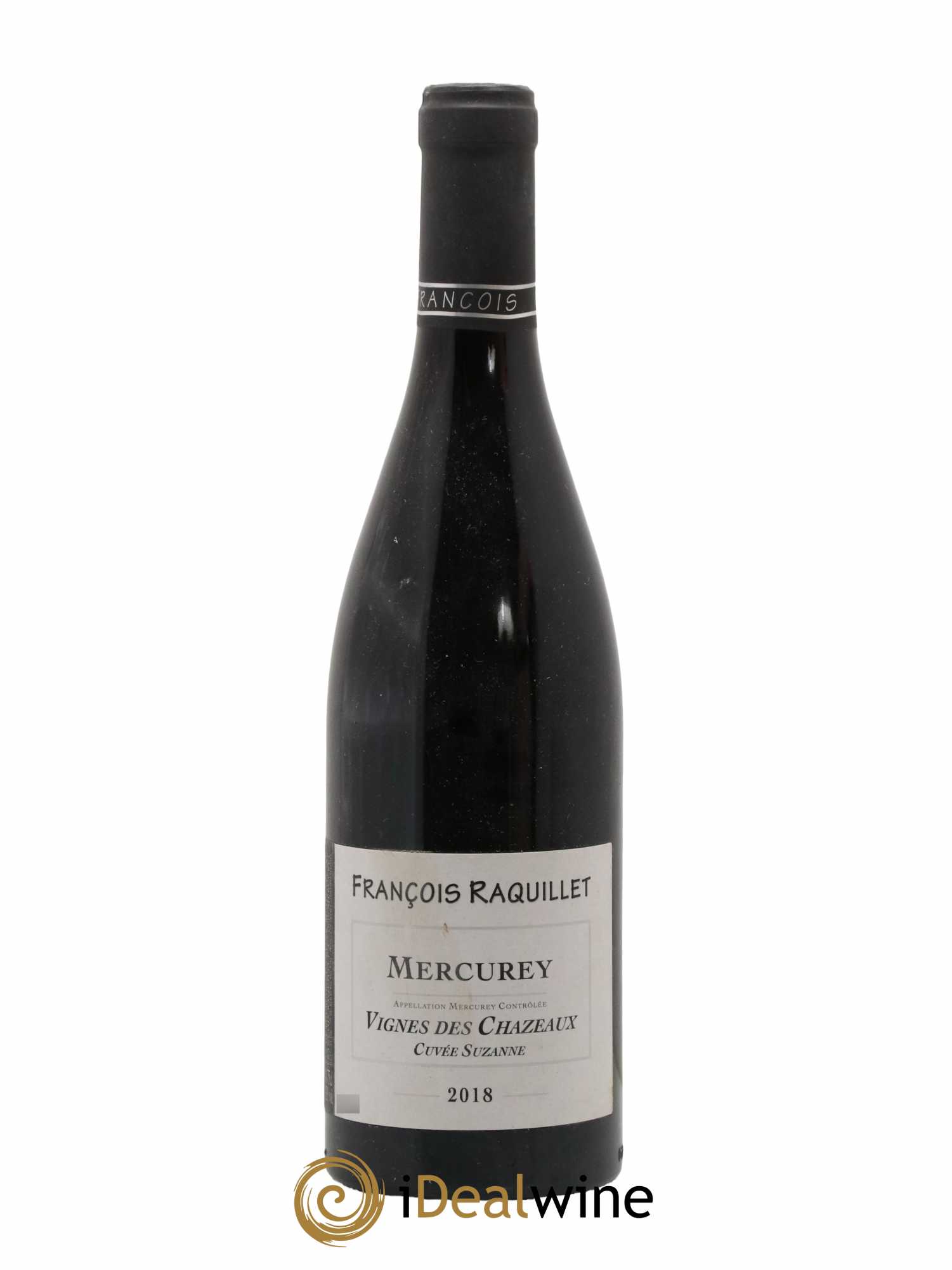 Mercurey Vignes des Chazeaux Cuvée Suzanne François Raquillet 2018 - Lot de 1 bouteille - 0