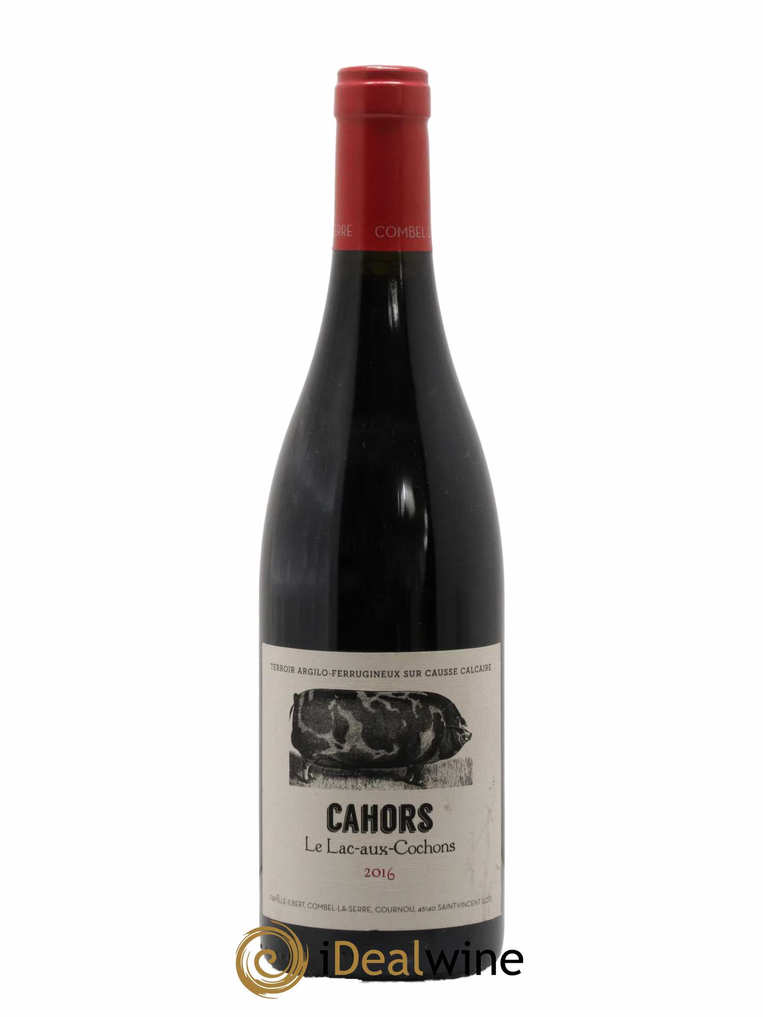 Cahors Le Lac aux Cochons Château Combel La Serre 2016 - Lot de 1 bouteille - 0