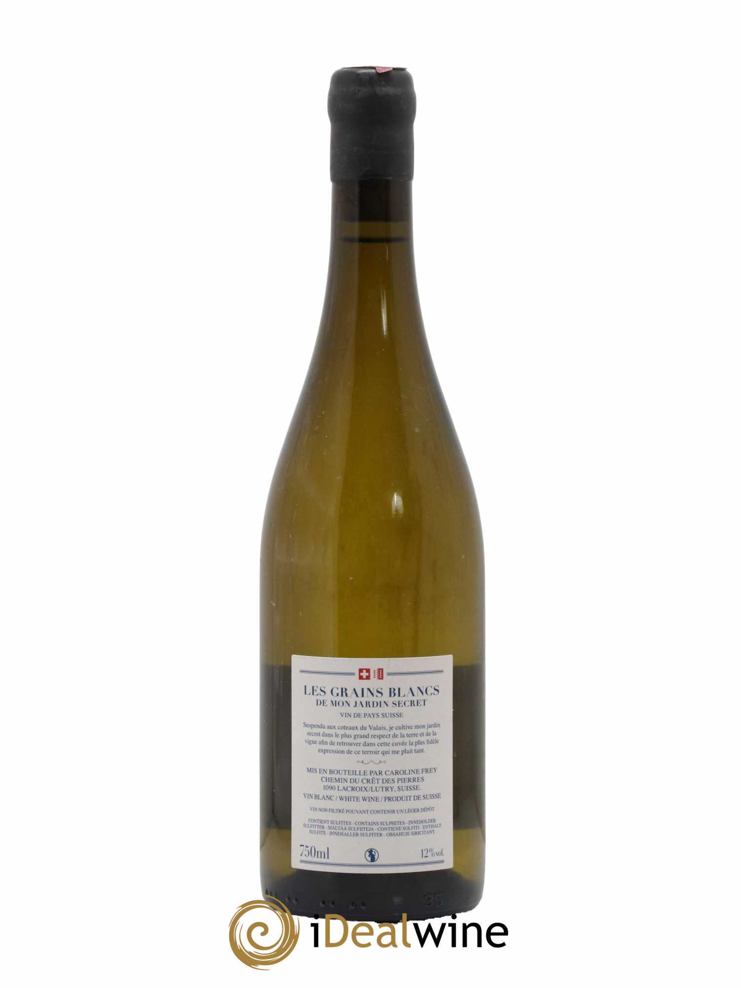Valais Les Grains Blancs de mon Jardin Secret Caroline Frey 2019 - Lot de 1 bouteille - 1