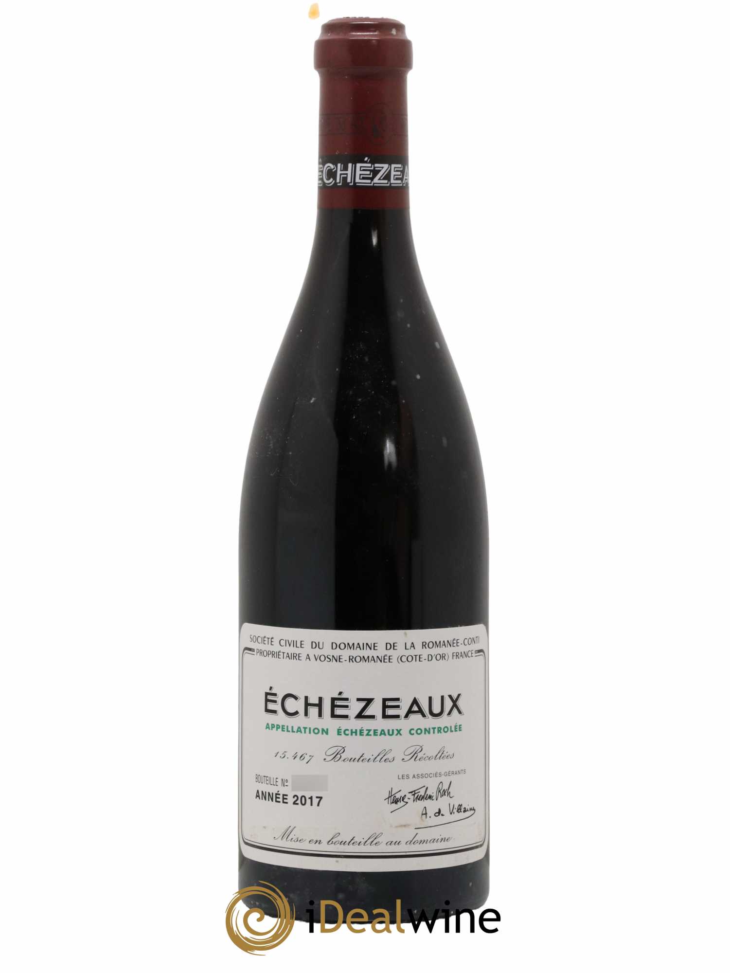 Echezeaux Grand Cru Domaine de la Romanée-Conti 2017 - Lot of 1 bottle - 0