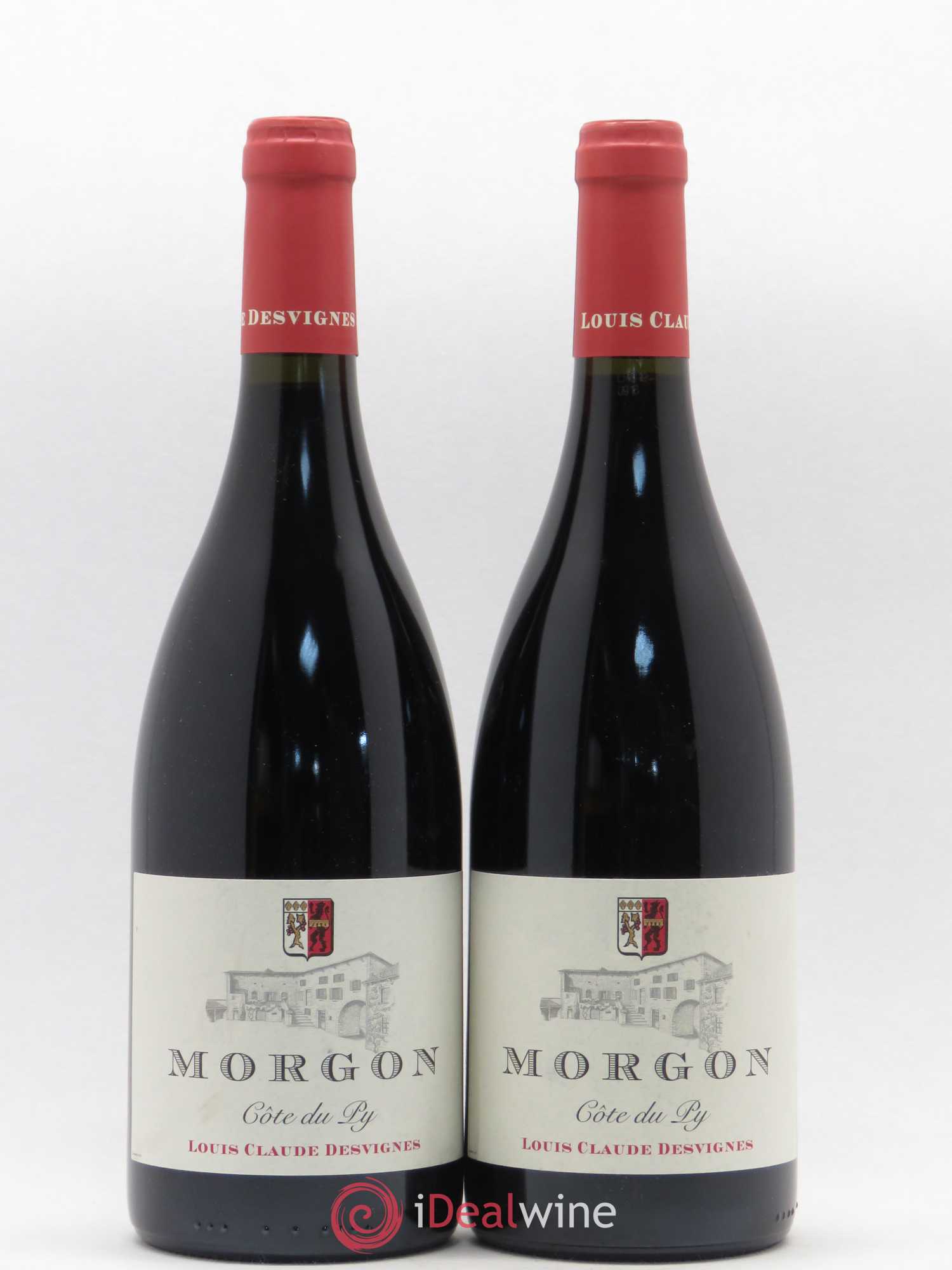 Morgon Côte du Py Louis-Claude Desvignes (sans prix de réserve) 2015 - Lot de 2 bouteilles - 0