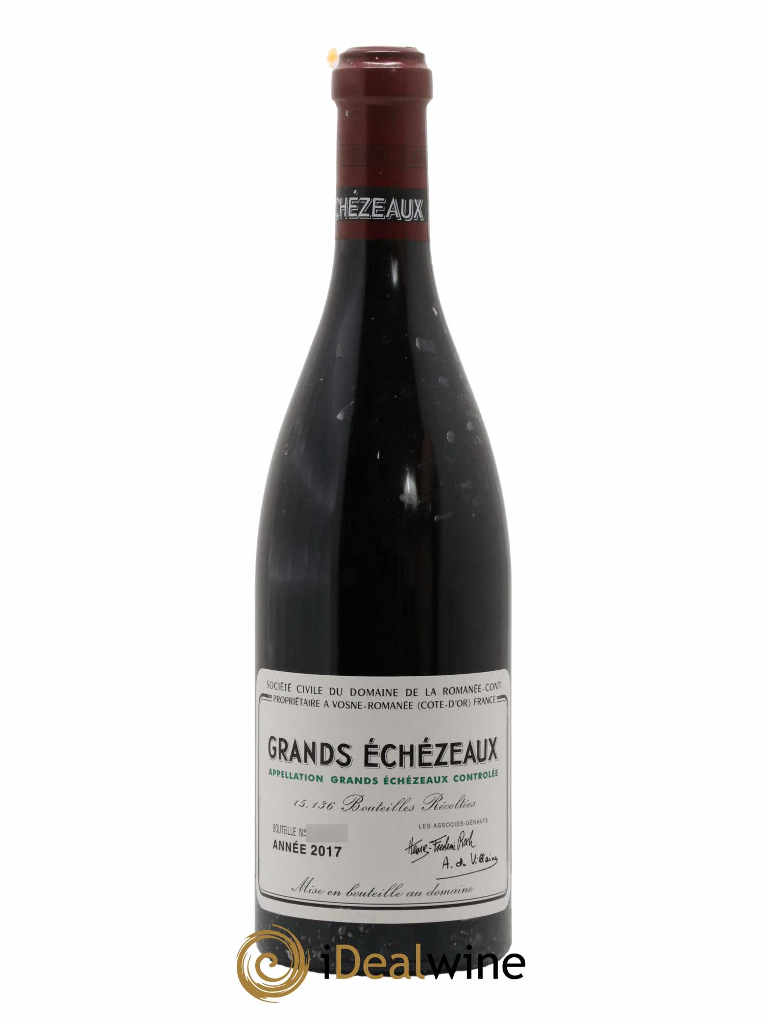 Grands-Echezeaux Grand Cru Domaine de la Romanée-Conti 2017 - Lot de 1 bouteille - 0