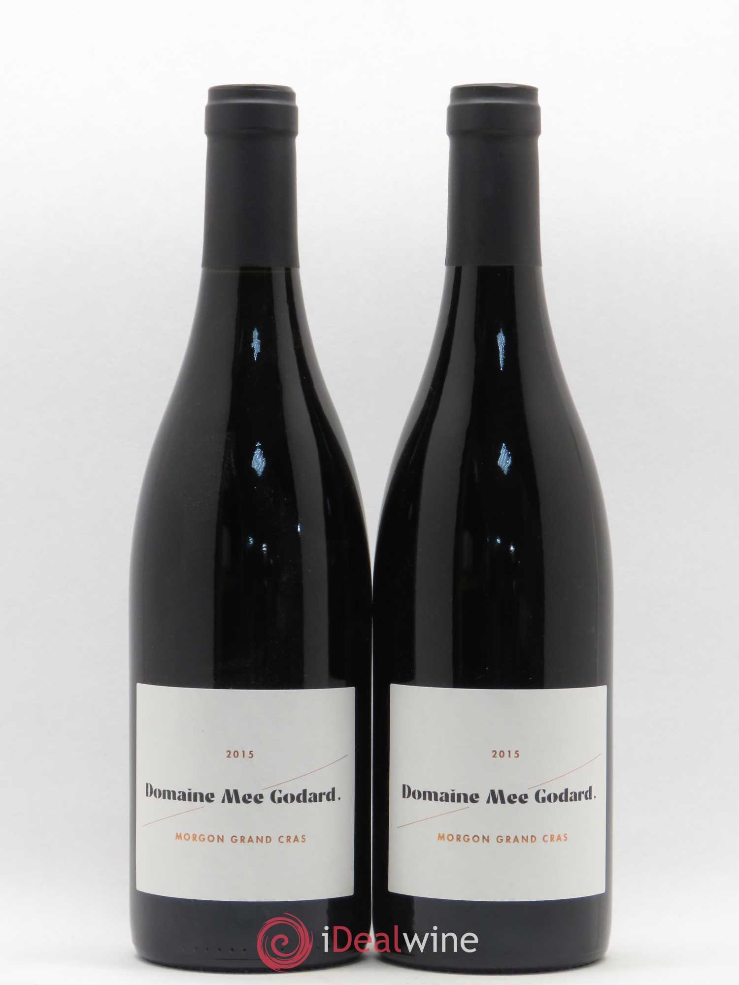 Morgon Grand Cras Mee Godard (sans prix de réserve) 2015 - Posten von 2 Flaschen - 0