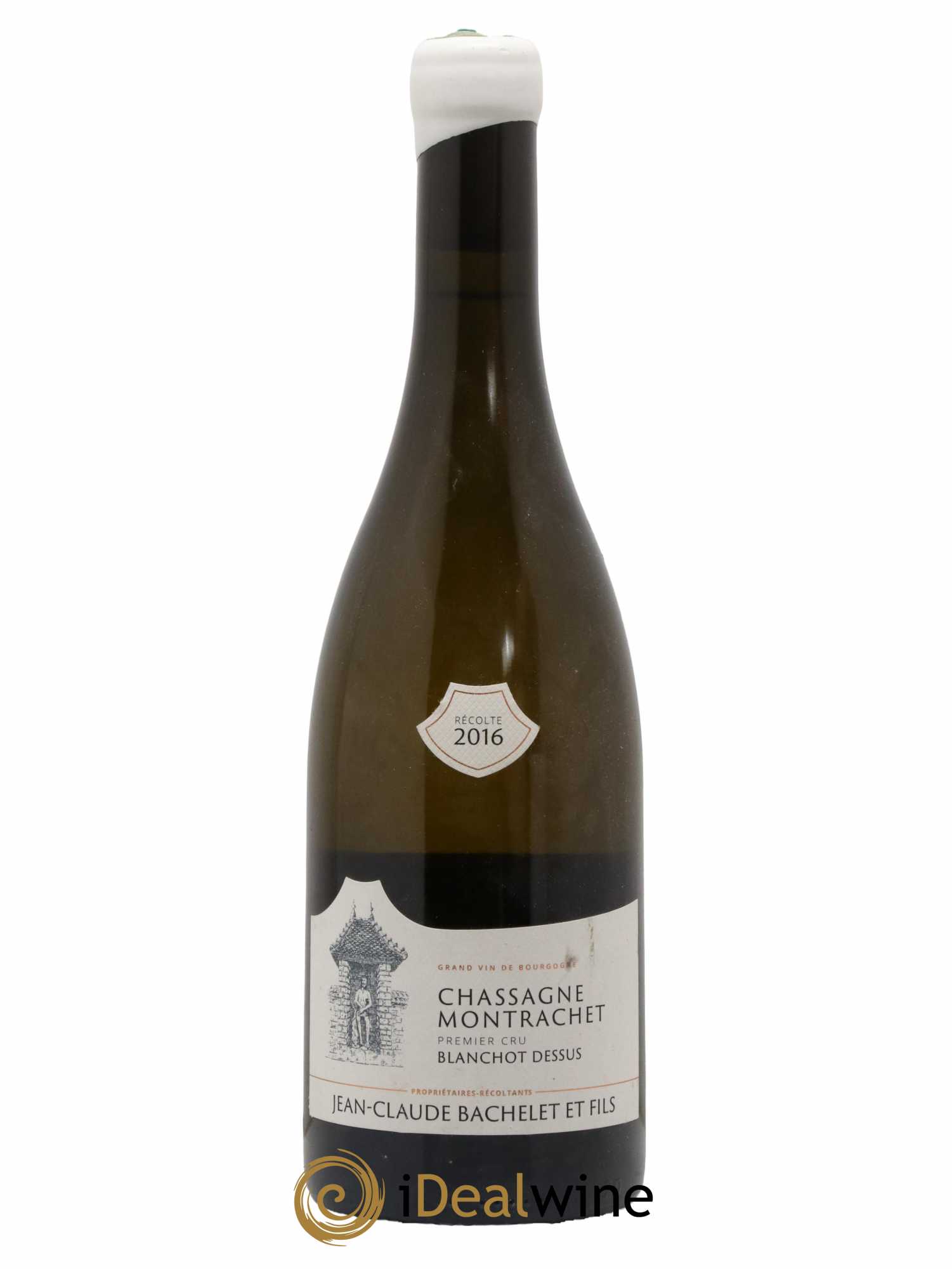 Chassagne-Montrachet 1er Cru Blanchot Dessus Jean-Claude Bachelet (Domaine) 2016 - Lot de 1 bouteille - 0