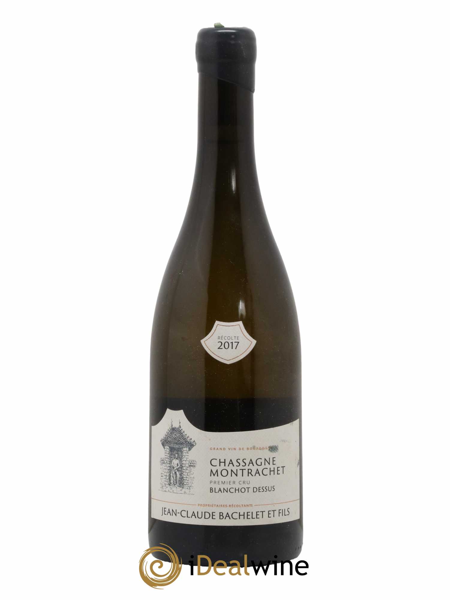 Chassagne-Montrachet 1er Cru Blanchot Dessus Jean-Claude Bachelet (Domaine) 2017 - Lot de 1 bouteille - 0