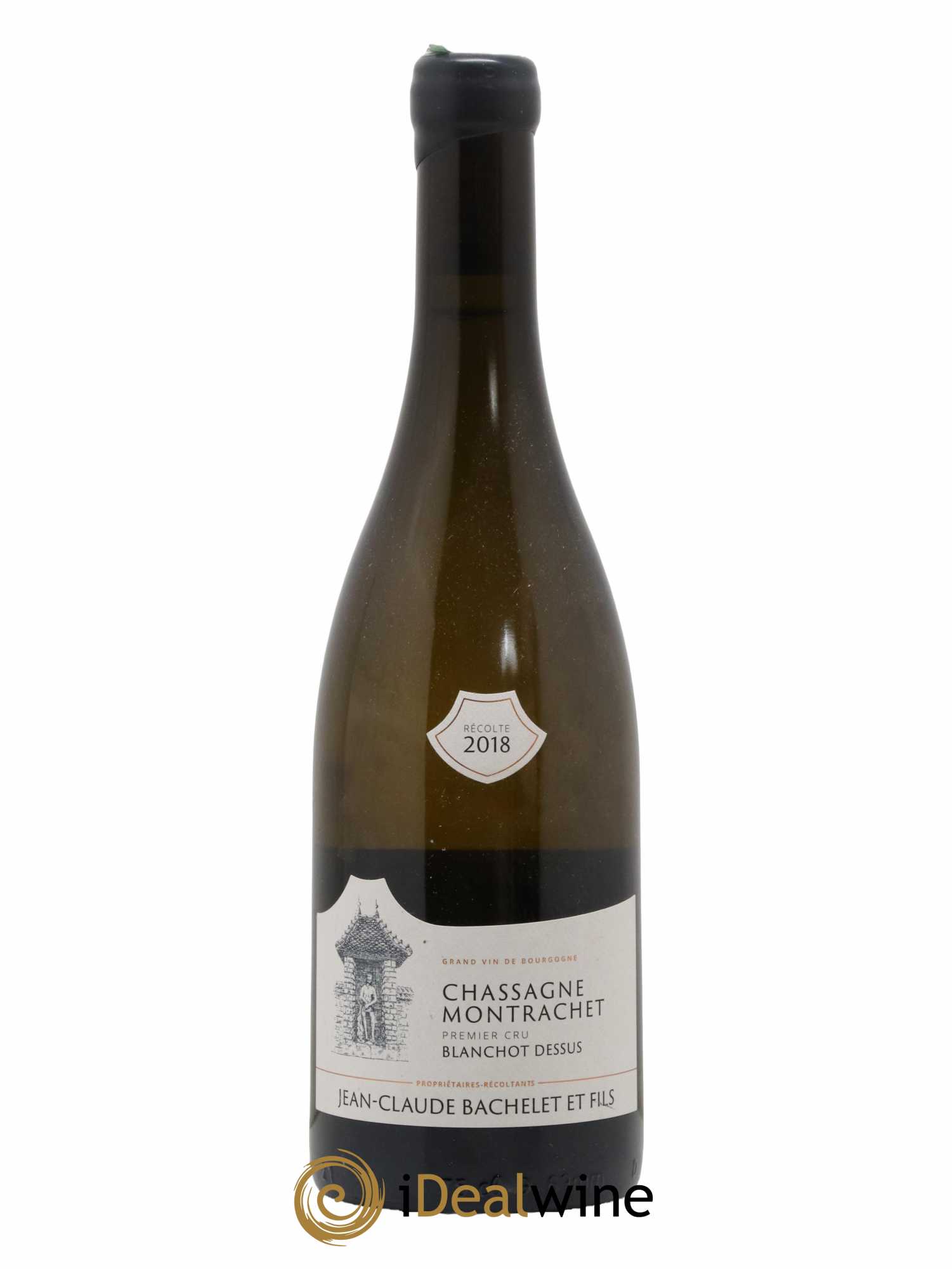 Chassagne-Montrachet 1er Cru Blanchot Dessus Jean-Claude Bachelet (Domaine) 2018 - Lot de 1 bouteille - 0