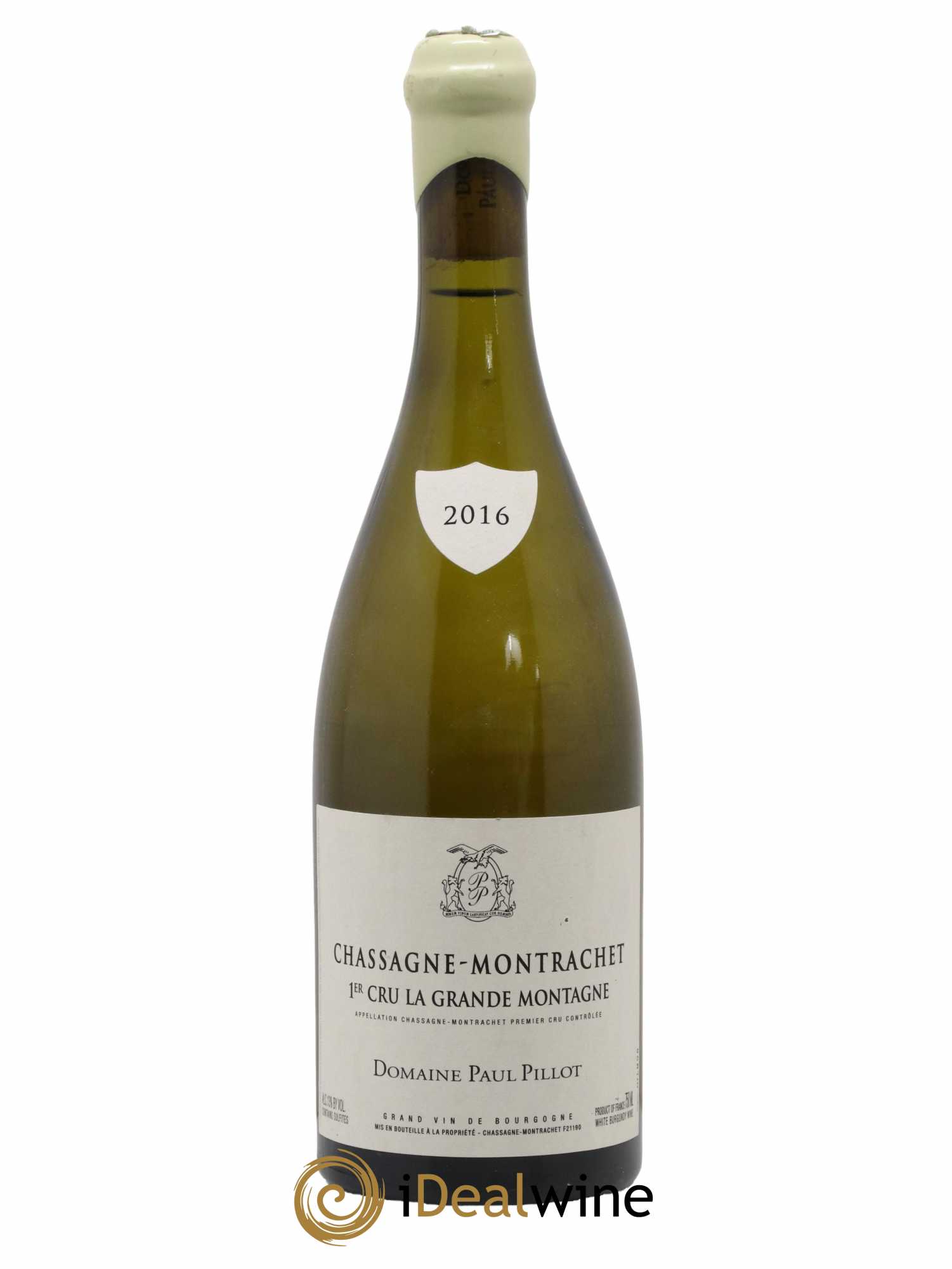 Chassagne-Montrachet 1er Cru La Grande Montagne Paul Pillot (Domaine) 2016 - Lot de 1 bouteille - 0