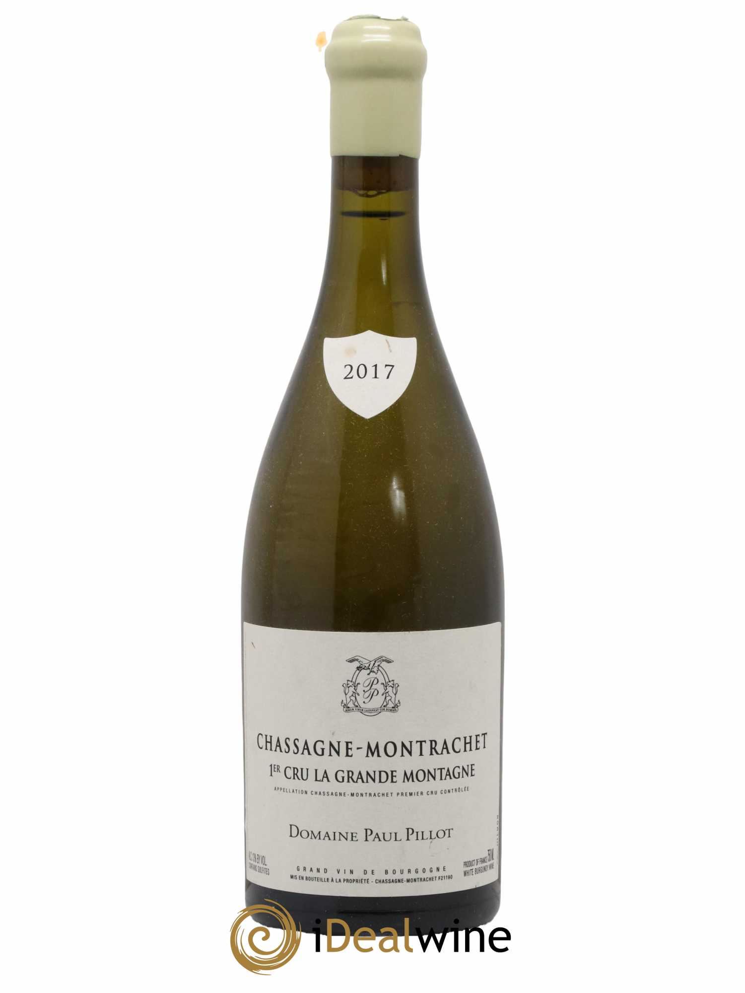 Chassagne-Montrachet 1er Cru La Grande Montagne Paul Pillot (Domaine) 2017 - Lot de 1 bouteille - 0