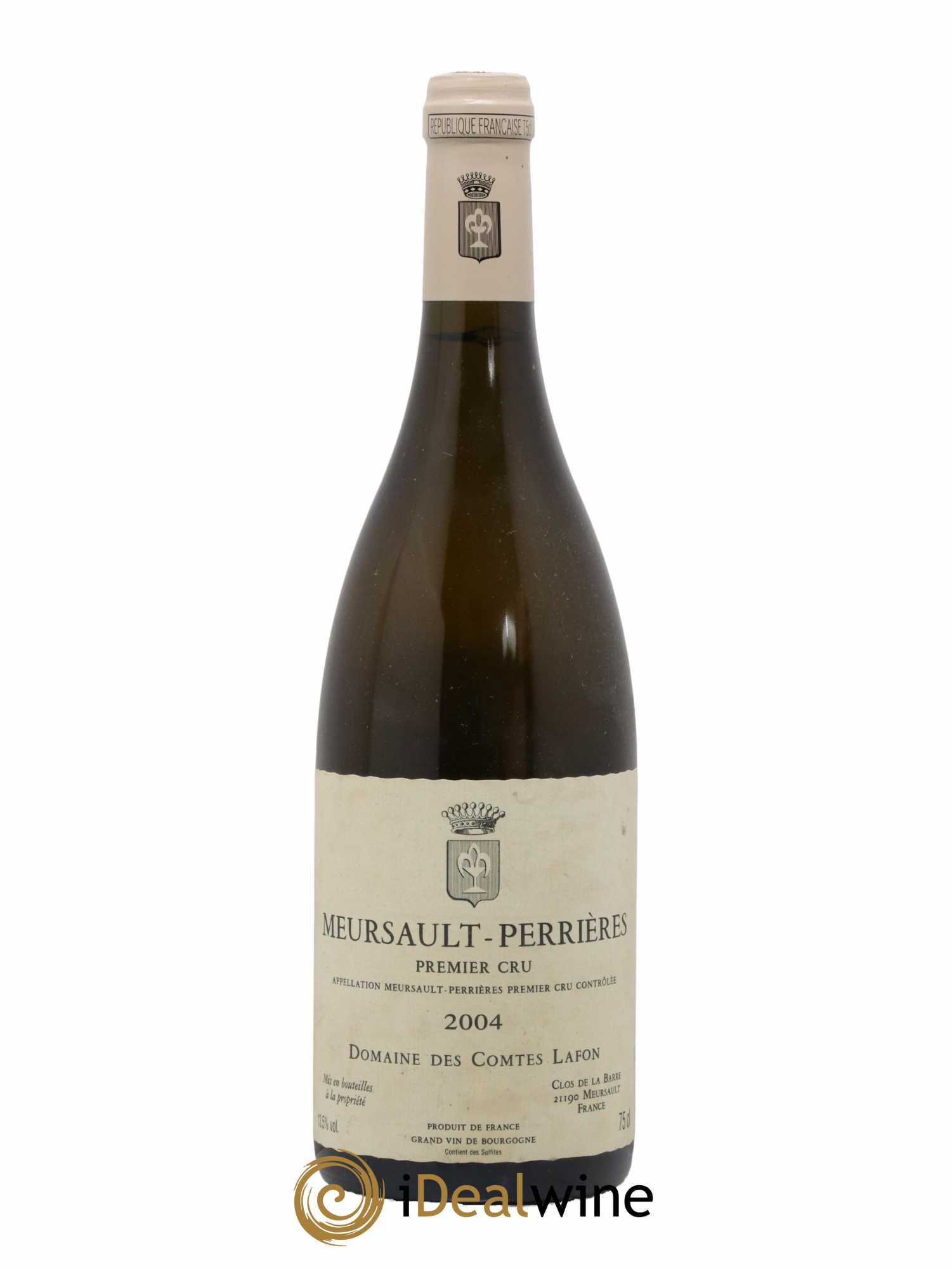 Meursault 1er Cru Perrières Comtes Lafon (Domaine des) 2004 - Lot de 1 bouteille - 0