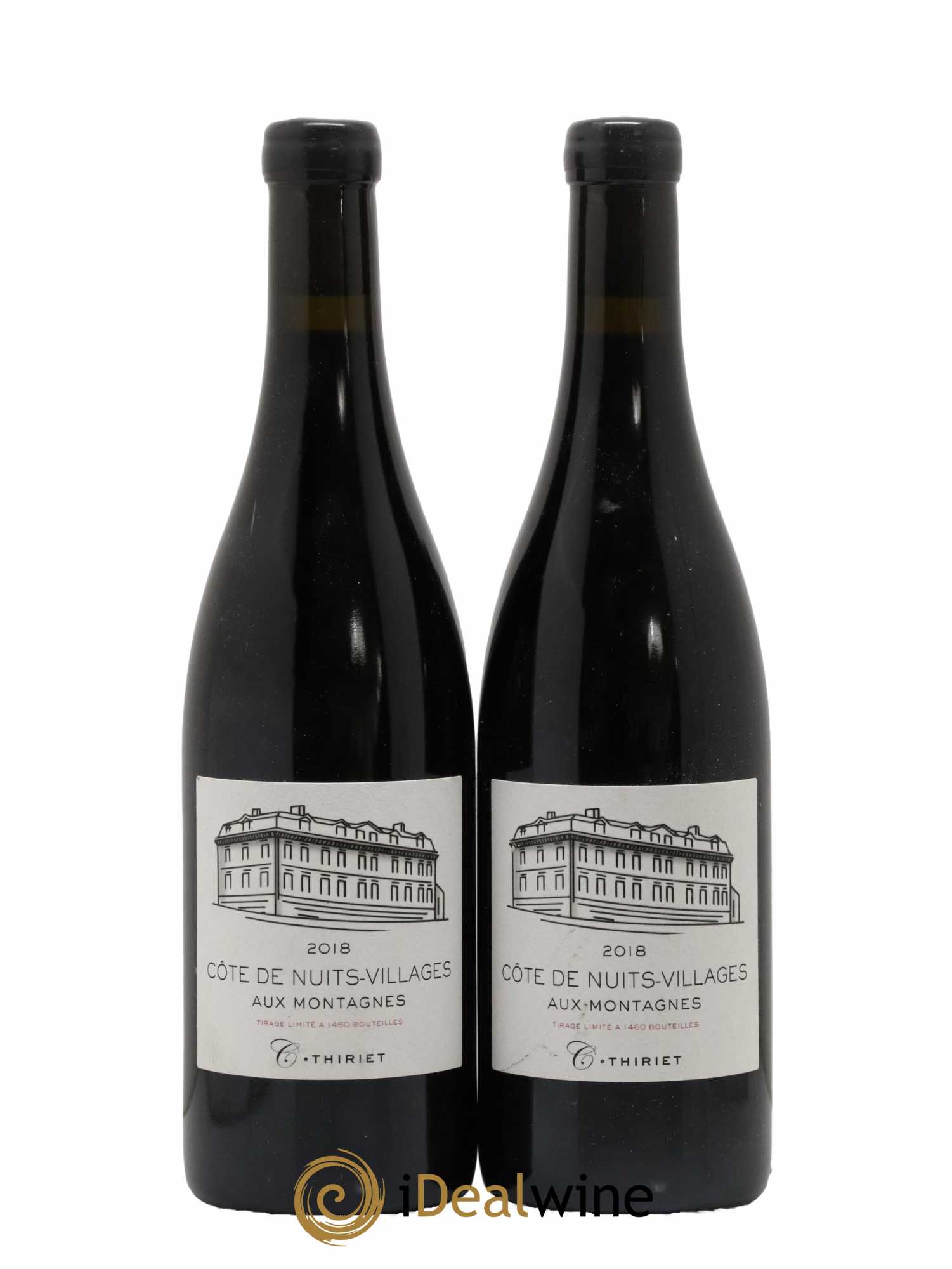 Côte de Nuits-Villages Aux Montagnes Maison Thiriet 2018 - Lot de 2 bouteilles - 0