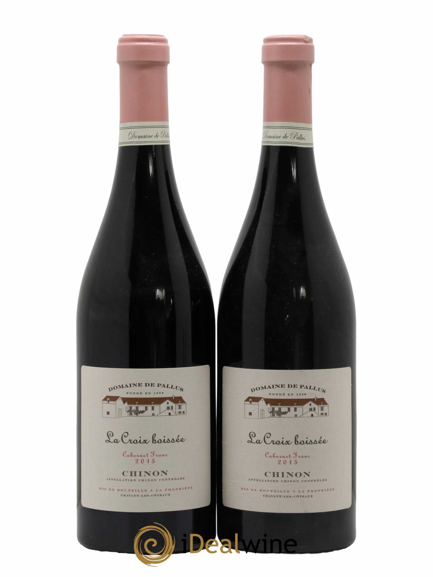 Chinon La Croix Boissée Domaine de Pallus 2015 - Lot de 2 bouteilles - 0