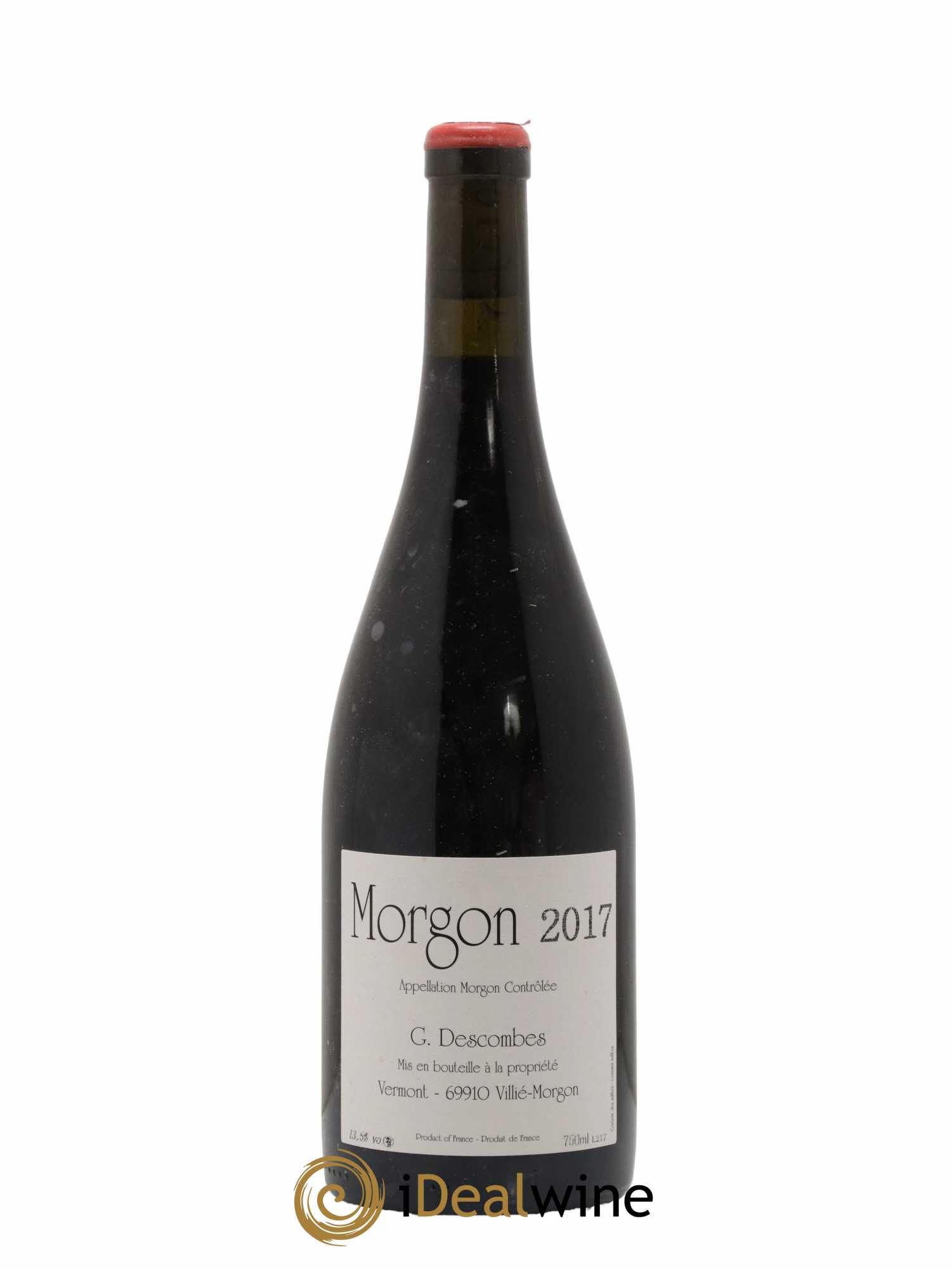 Morgon Vieilles vignes Georges Descombes (Domaine) 2017 - Lot de 1 bouteille - 0