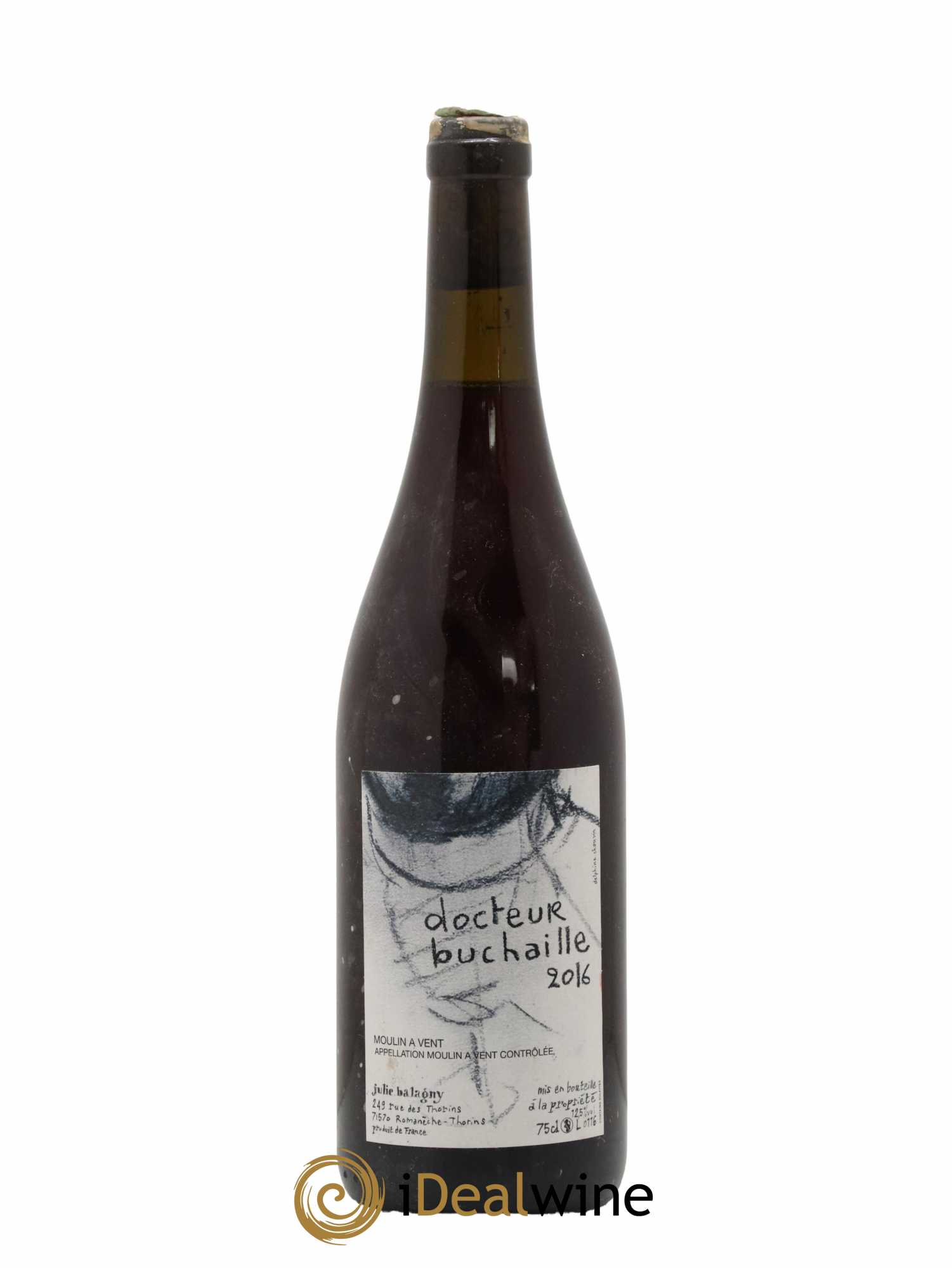 Moulin-à-Vent Docteur Buchaille Julie Balagny 2016 - Lot de 1 bouteille - 0
