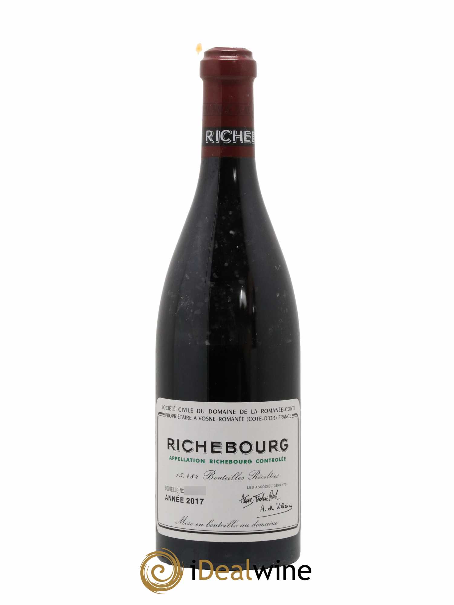 Richebourg Grand Cru Domaine de la Romanée-Conti 2017 - Posten von 1 Flasche - 0